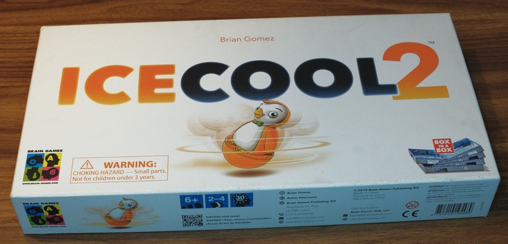 ICECOOL 2 Board Game Dexterity Flicking Game Complete Brain Games