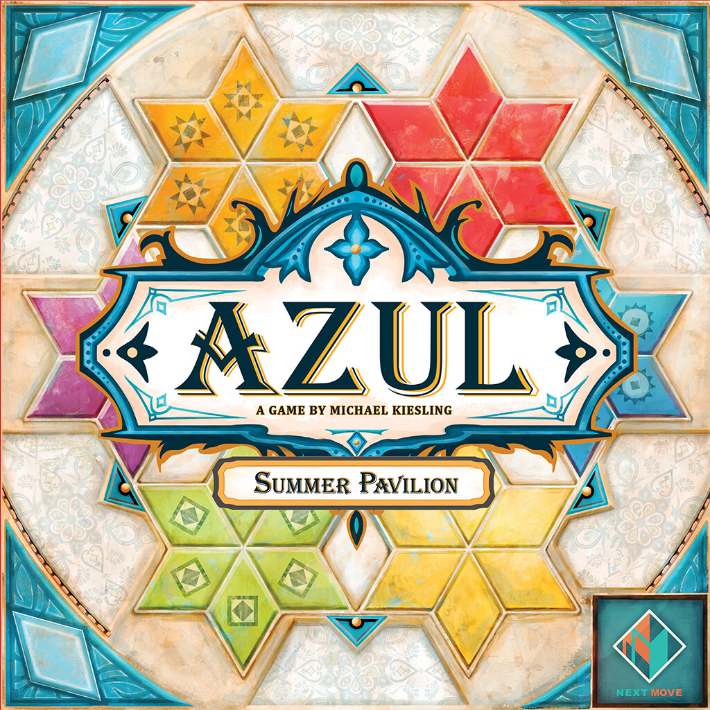 Summer Pavilion Azul Tile Board Game Next Move Games Plan B NM6050 Family