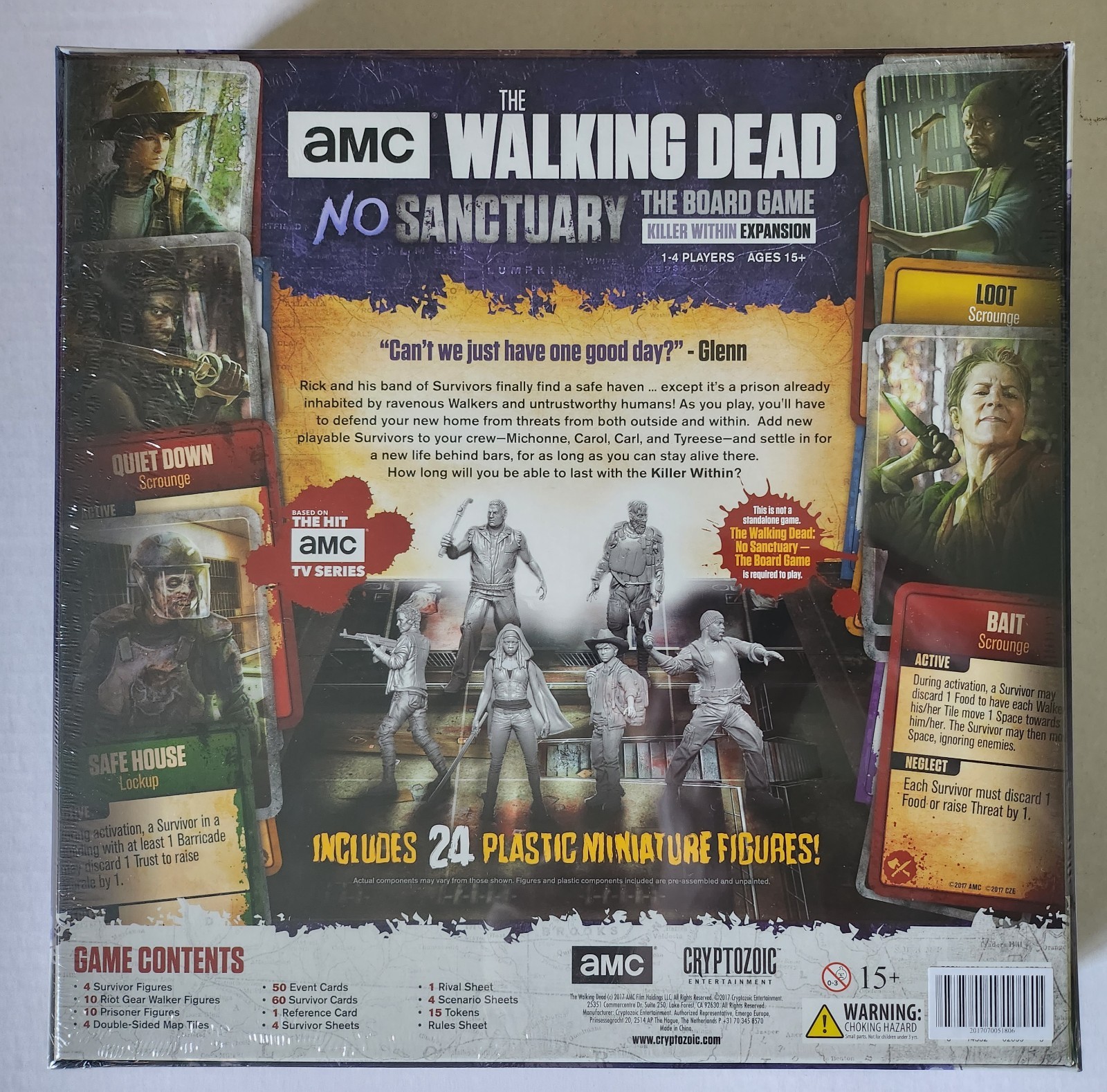 The Walking Dead No Sanctuary with All Expansions and Extras – Kickstarter NEW