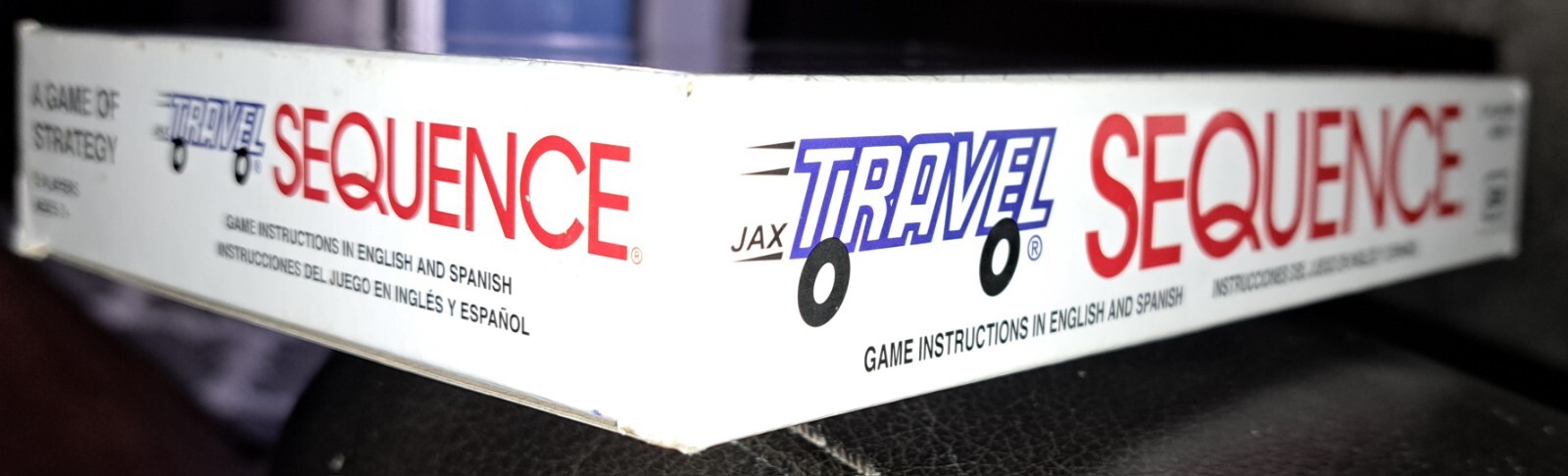 Jax Sequence Strategy Board Game Travel Version – 2 Players NIB