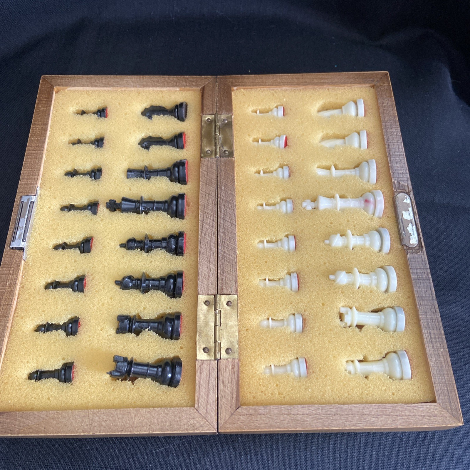 2 Chess Checkers Backgammon Travel Size Boards 3-in-1 Games Sets One Magnetic