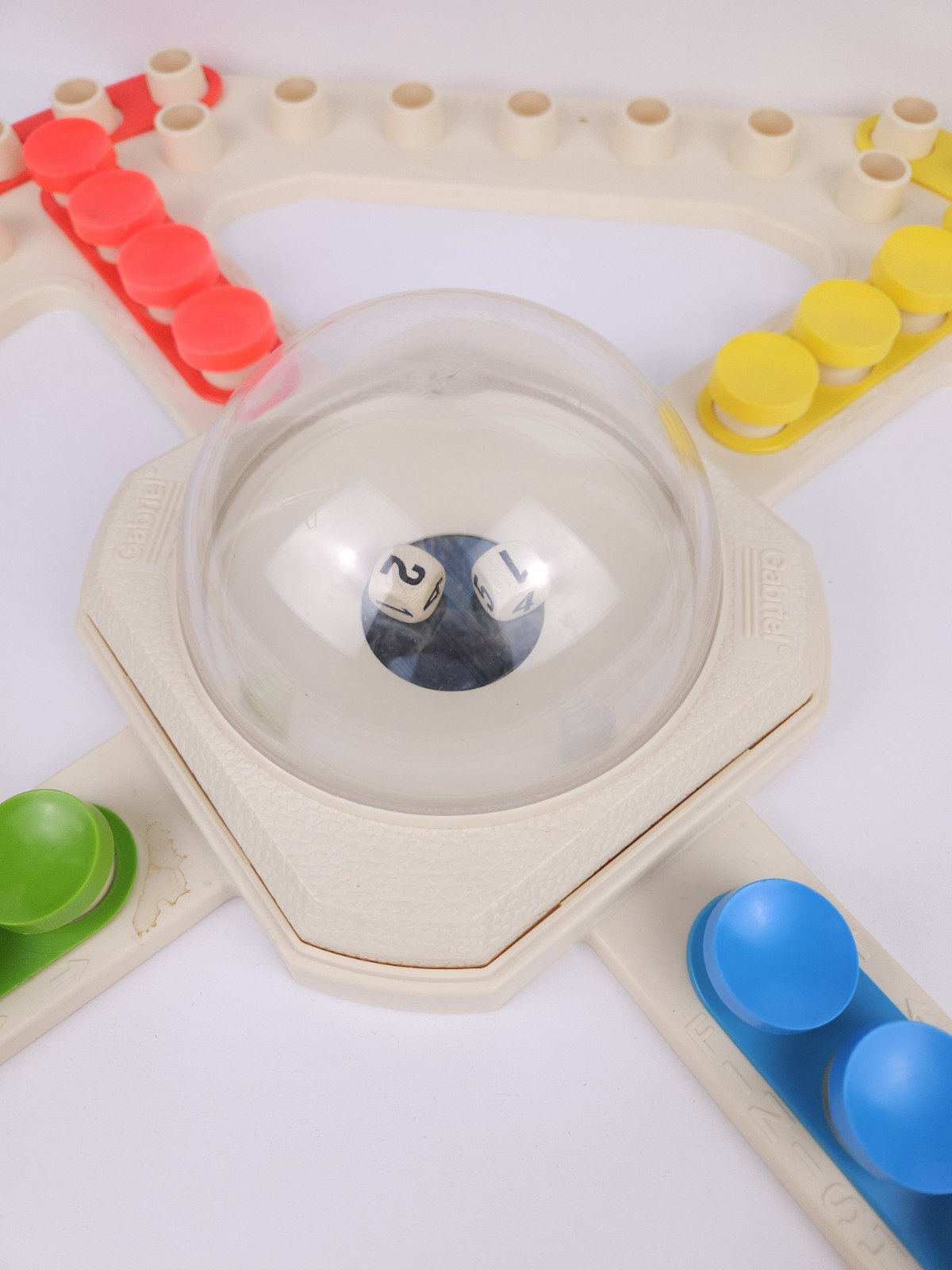 1976 Gabriel Double Trouble Board Game Giant Pop-O-Matic