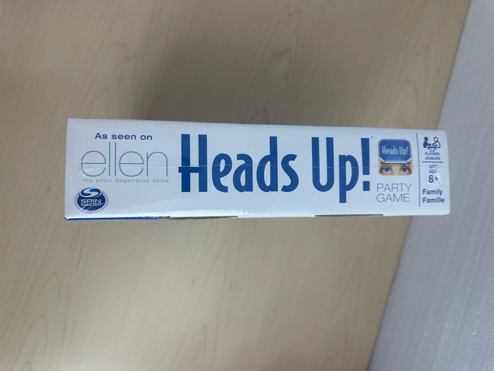 Heads Up! Party Game As Seen on the Ellen Degeneres Show New Sealed