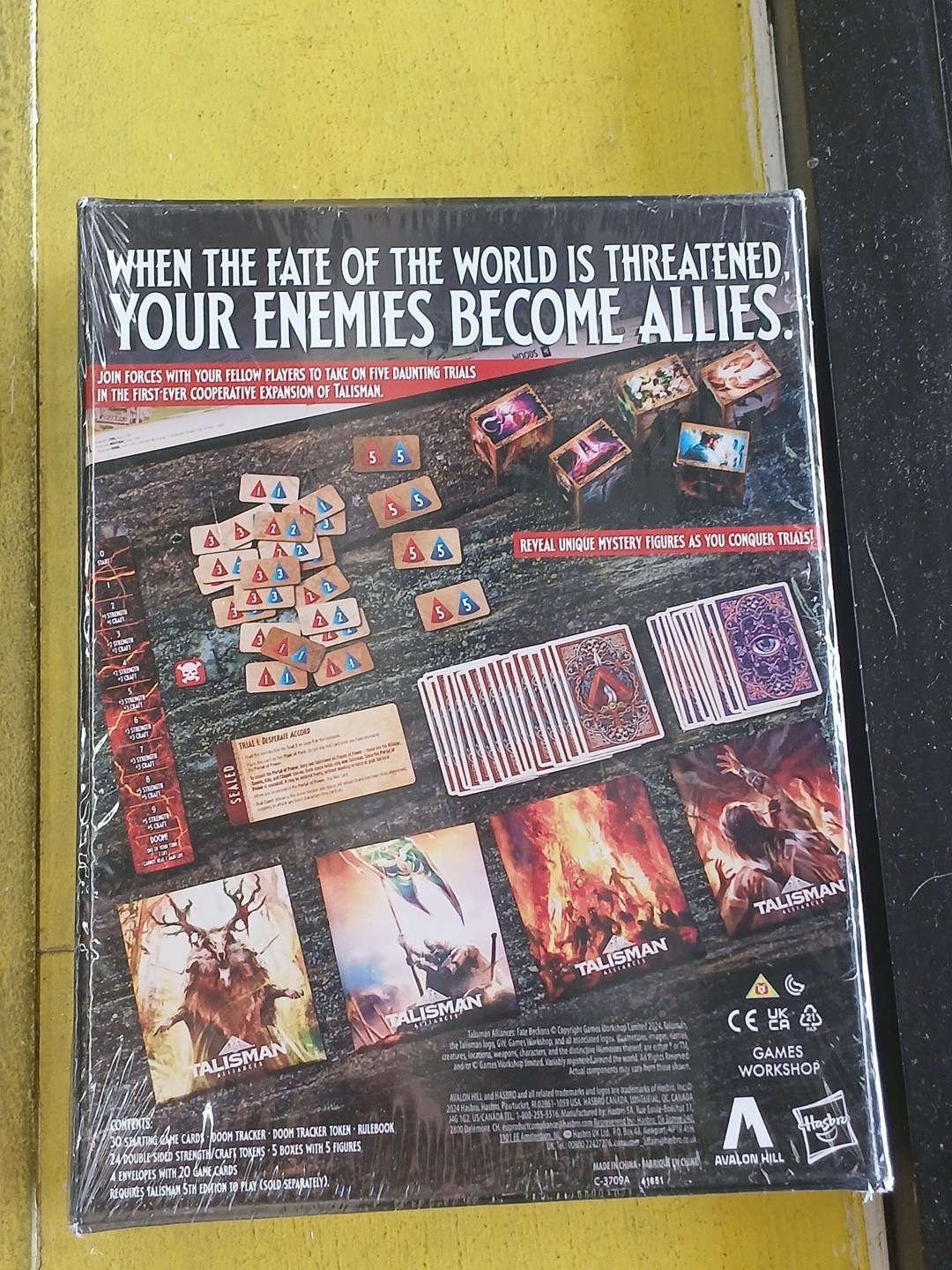 Talisman Alliances Fate Beckons Board Game Expansion for Talisman 5th Edition