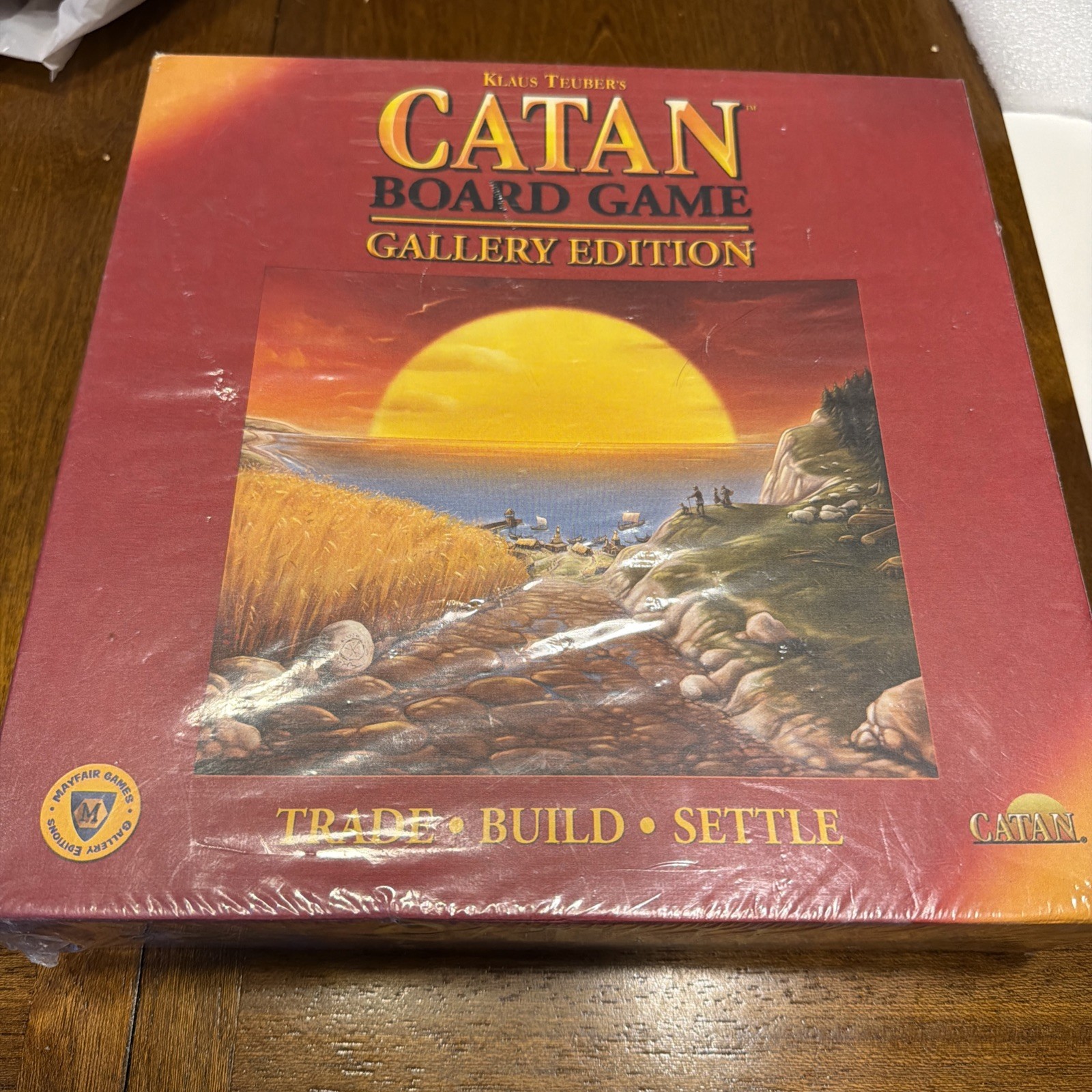 Catan Gallery Edition Board Game Complete Set #73001, Mayfair Games 2008 SEALED