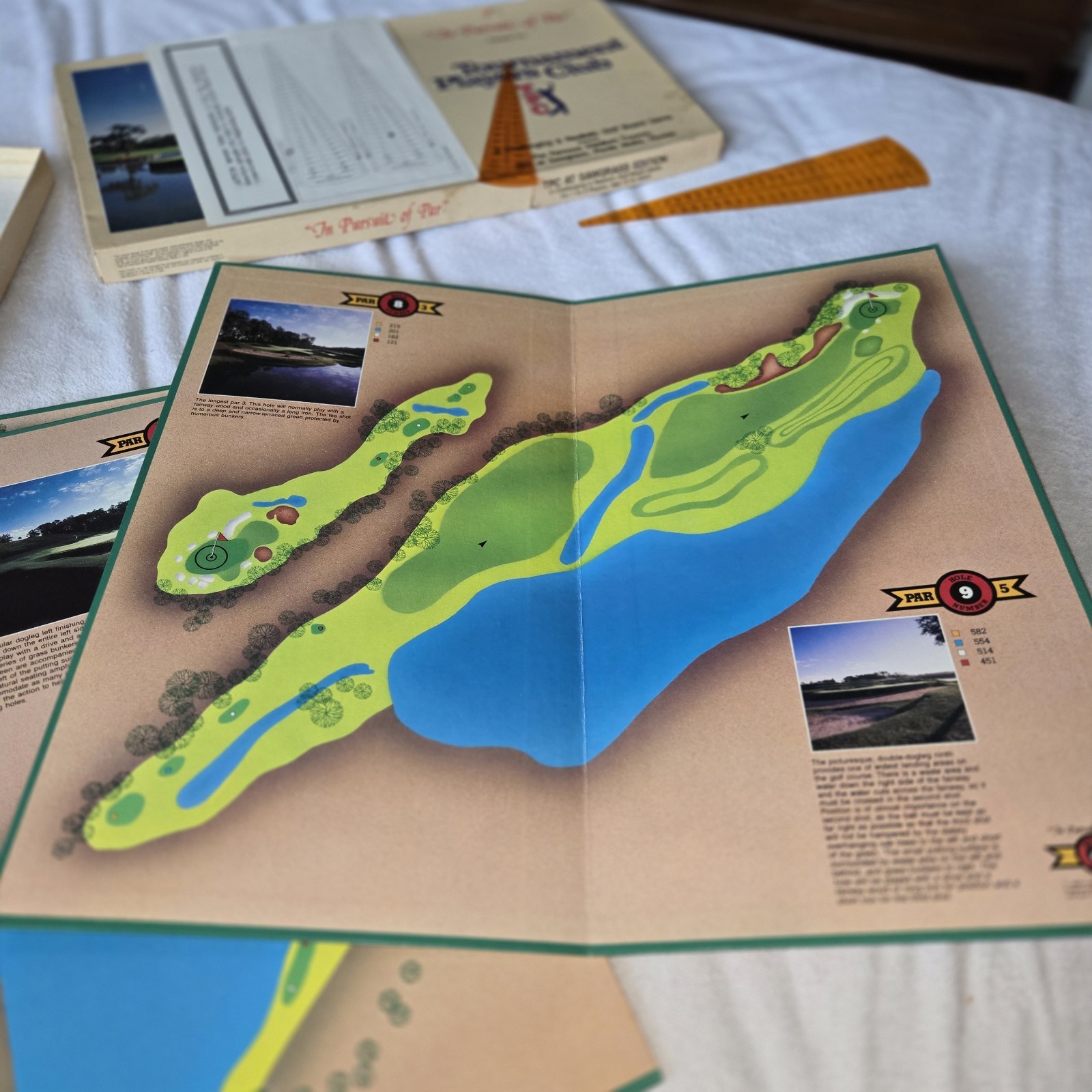 COMPLETE IN PURSUIT OF PAR TPC Tournament Players Club Sawgrass 1988 GOLF Game