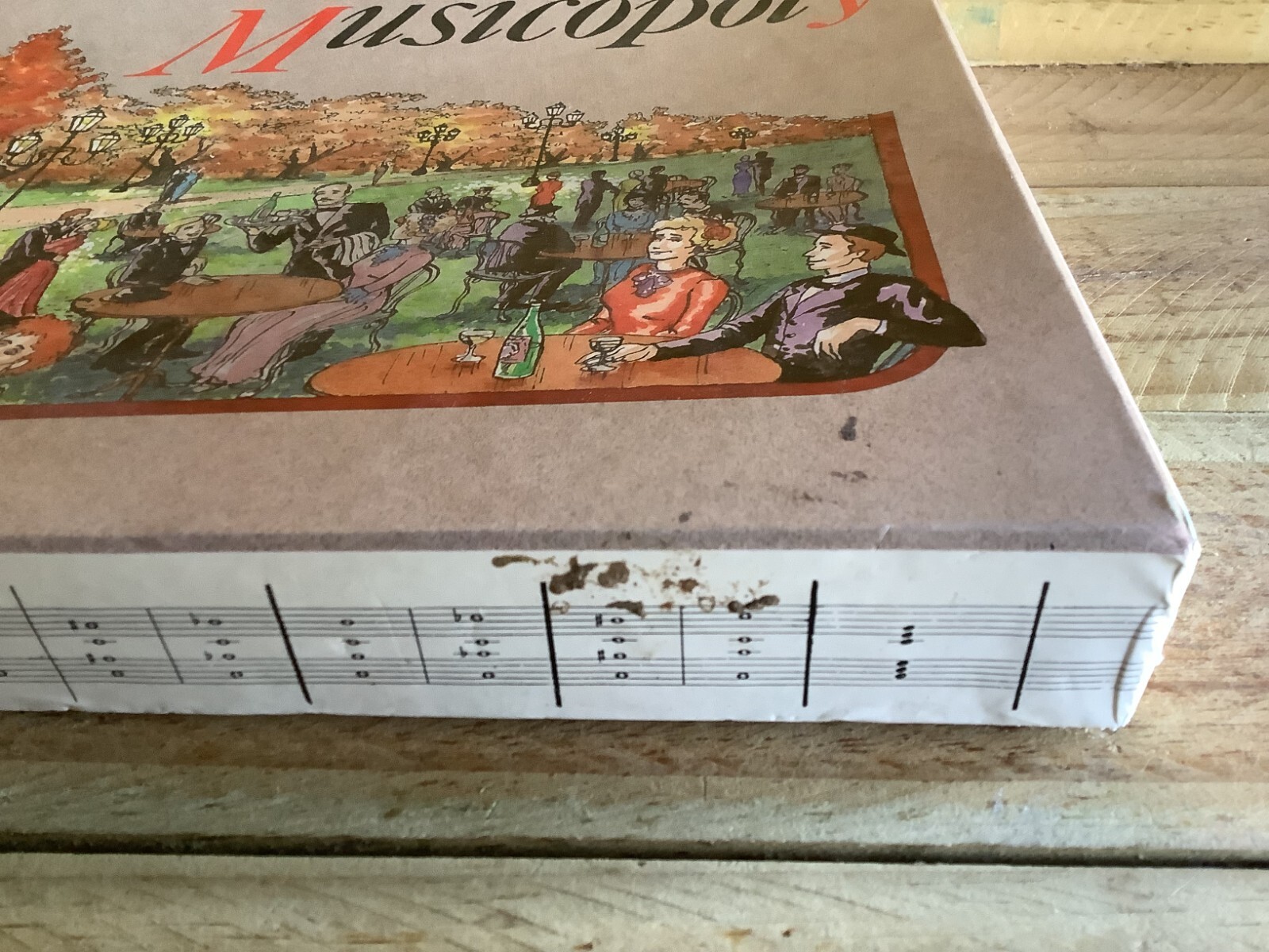 MUSICOPOLY – MUSIC OPOLY – VINTAGE BOARD GAME NEW ZEALAND NZ