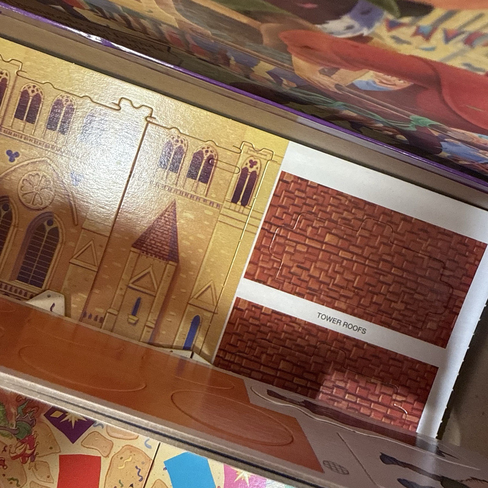 Milton Bradley 1995 Disney Hunchback of Notre Dame 3D Board Game NEW Open Box