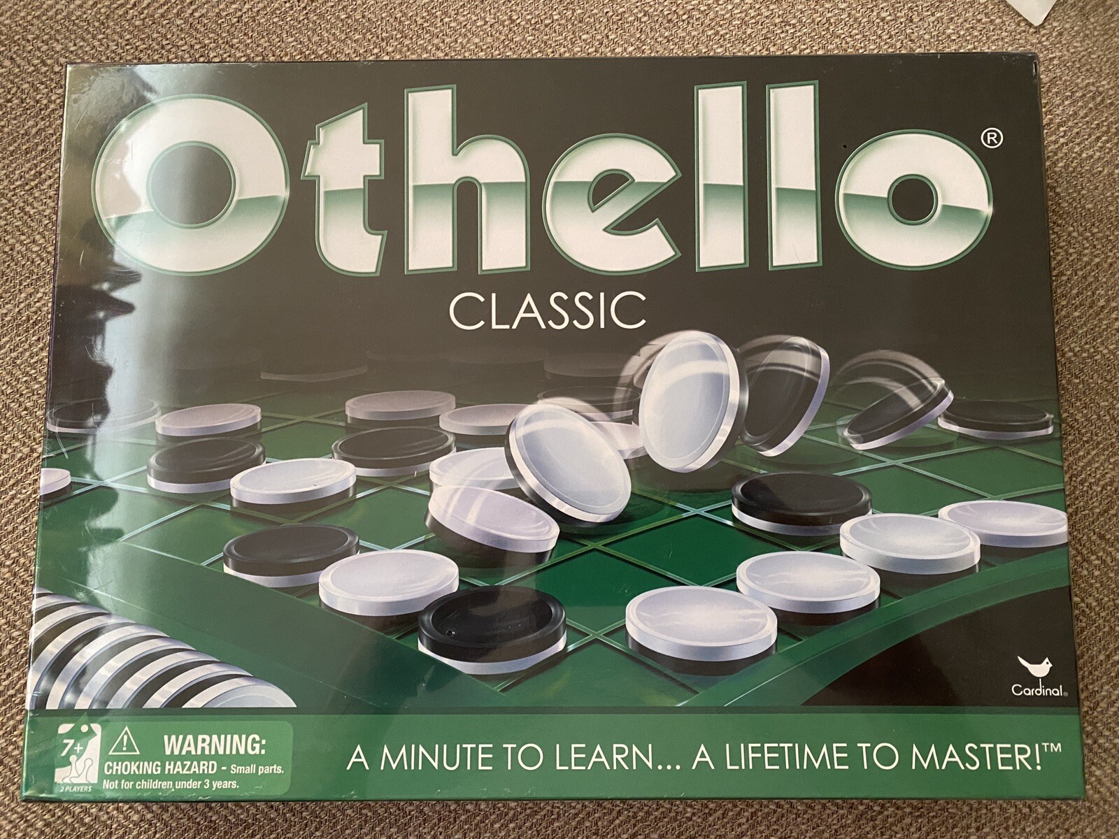 Othello Classic Board Game by Cardinal New in box Factory Sealed NIB Megahouse
