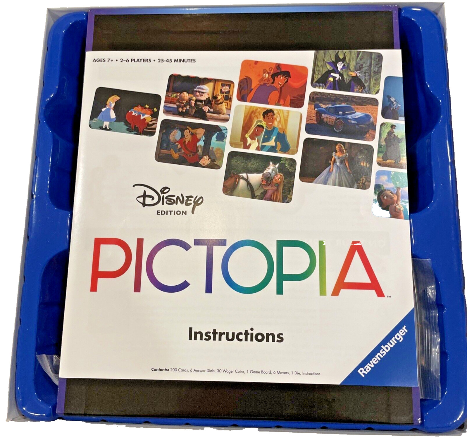 Pictopia: Disney Edition Trivia Board Game Family 1000+ Questions COMPLETE
