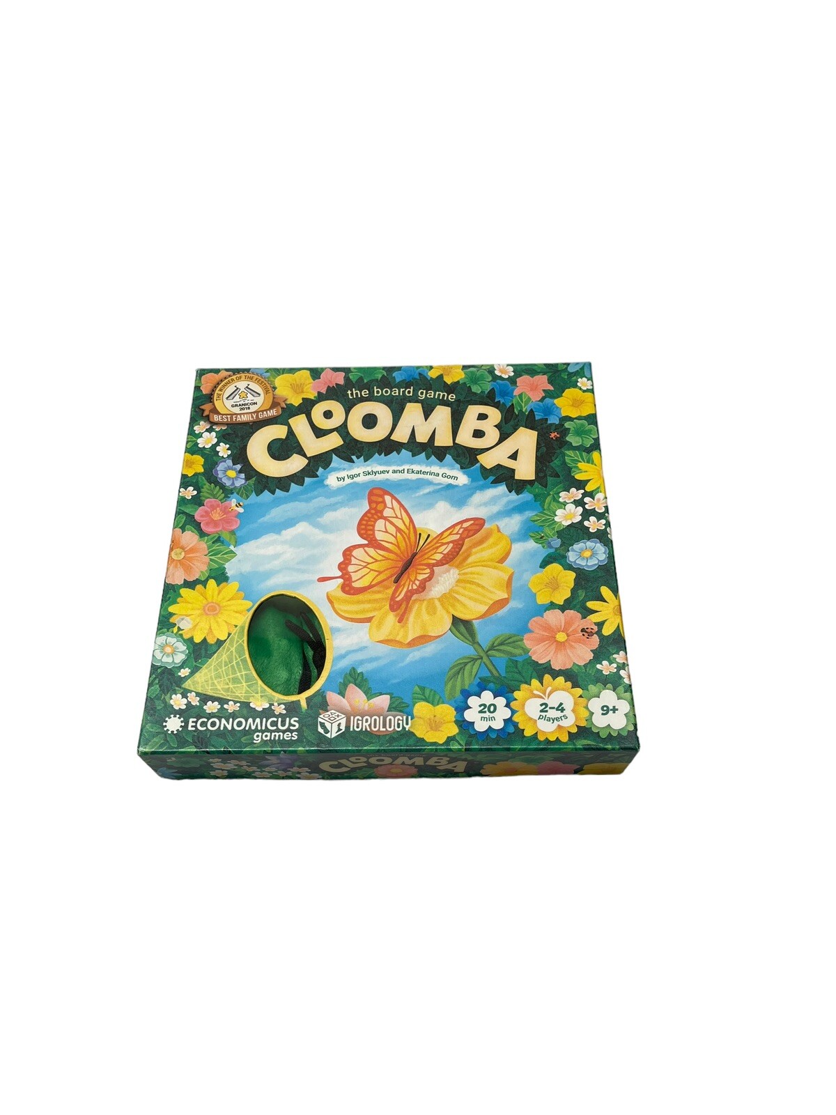 Cloomba The Board Game- Economicus Games Flowers And Butterflies. Complete HTF