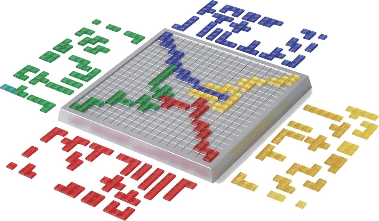 Blokus XL Board Game Oversized Strategy Brain Game for Family Night Kids