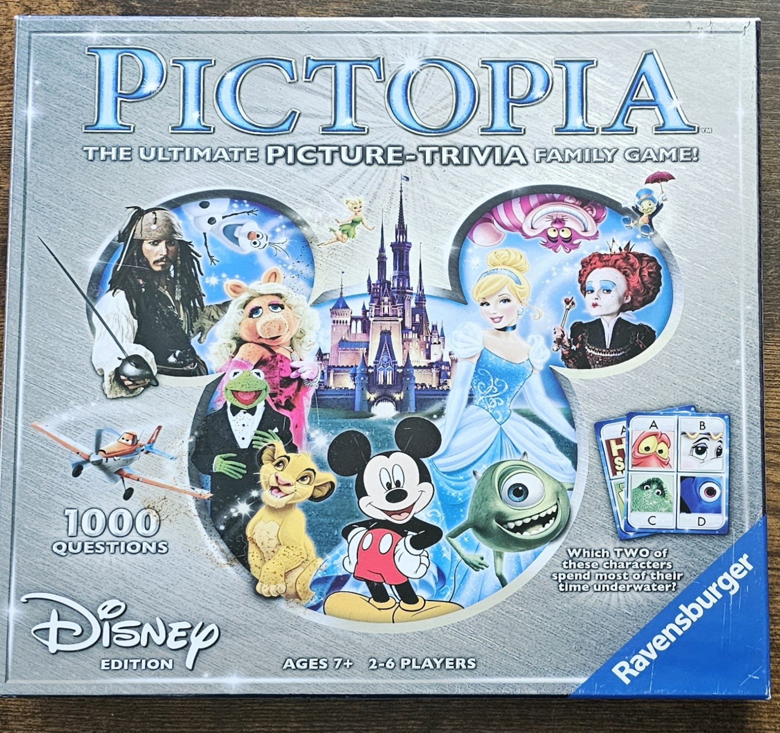 COMPLETE – Pictopia Disney Edition by Ravensburger (2017) – GREAT CONDITION GAME