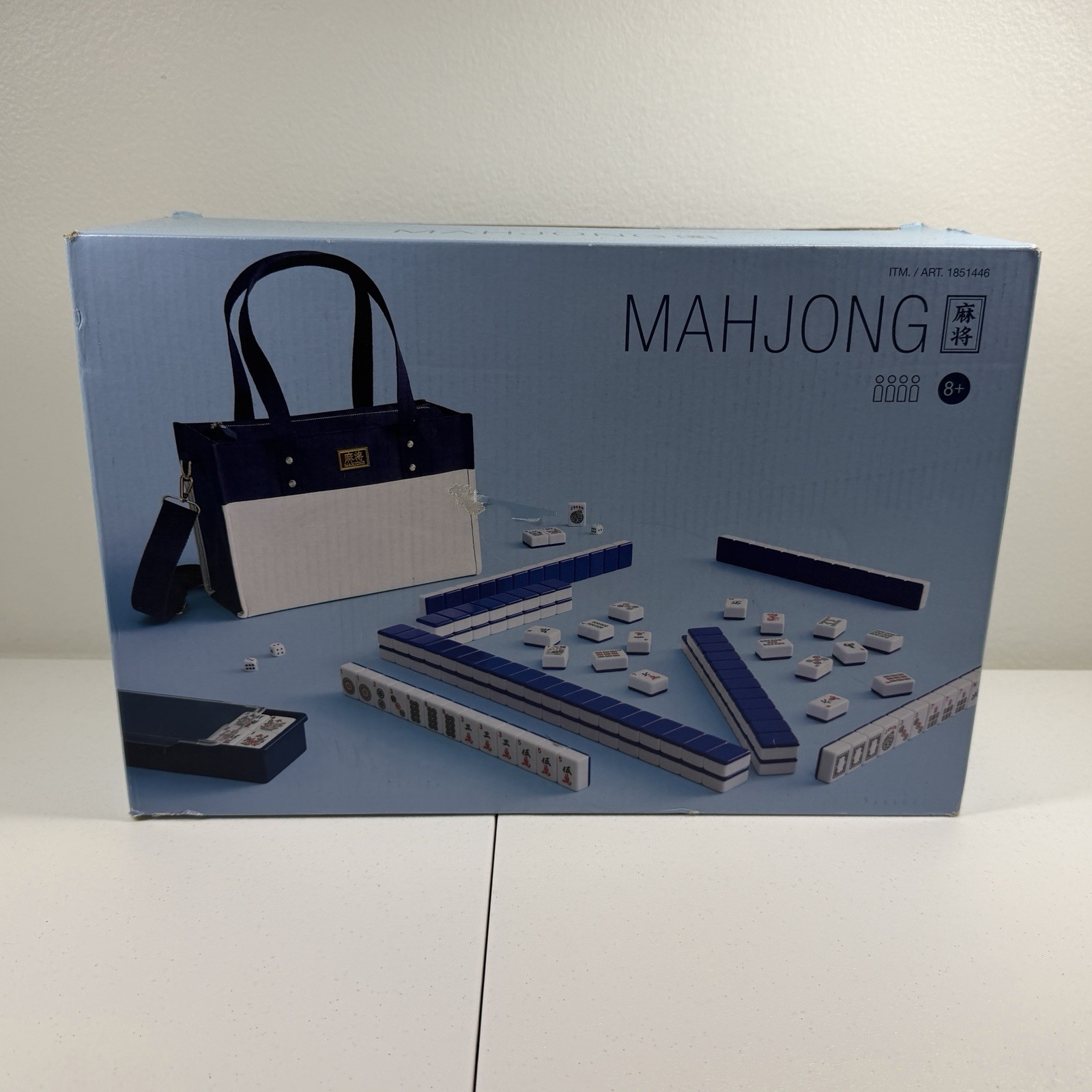 Winning Solution American Mahjong Set With Carrier Tote Bag with Shoulder Strap