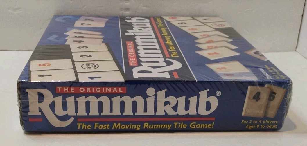 1997 The Original Rummikub Fast Moving Rummy Tile Game Pressman (0400D) NEW