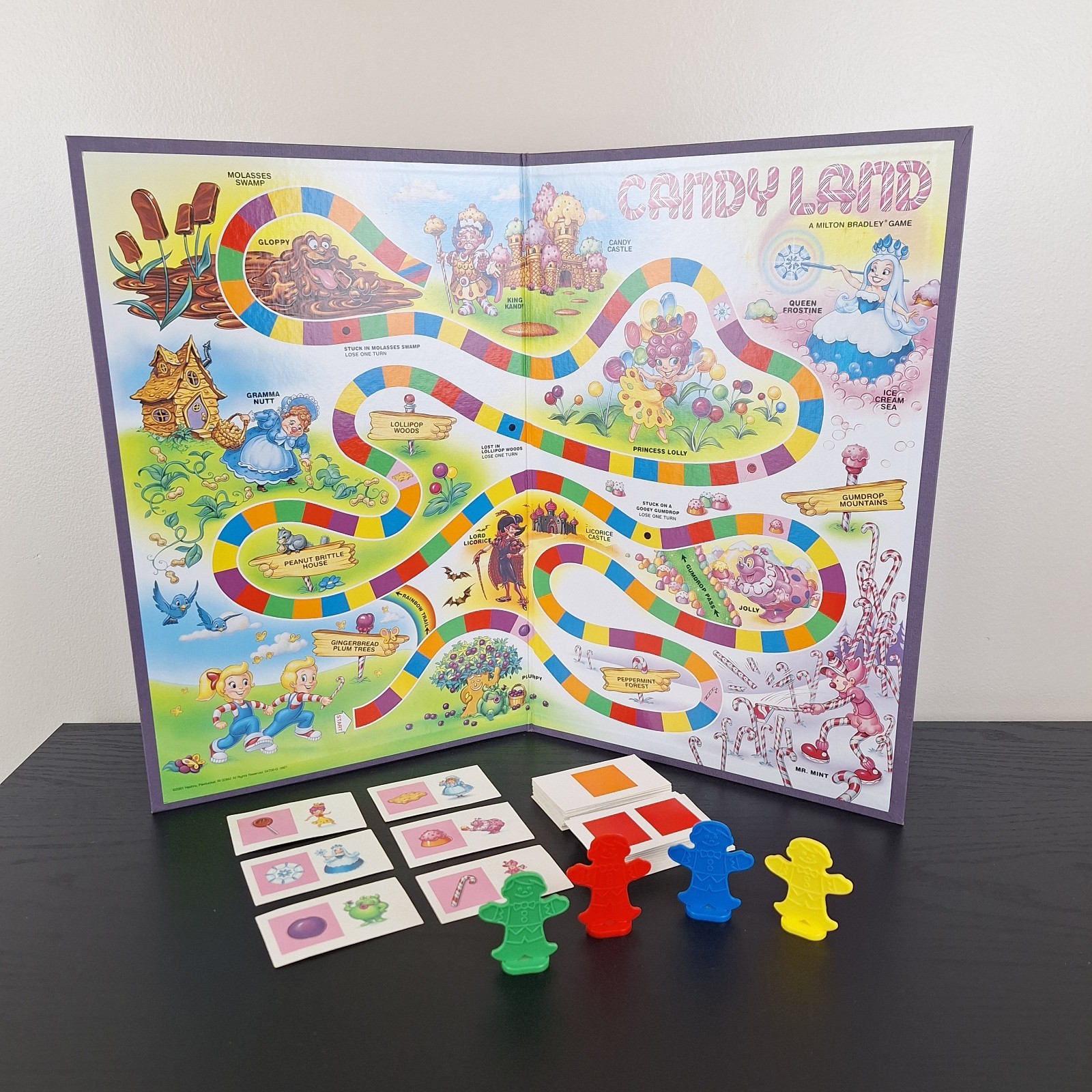 Milton Bradley Candy Land Board Game 1999/2001 Children VTG | 99.9% Complete