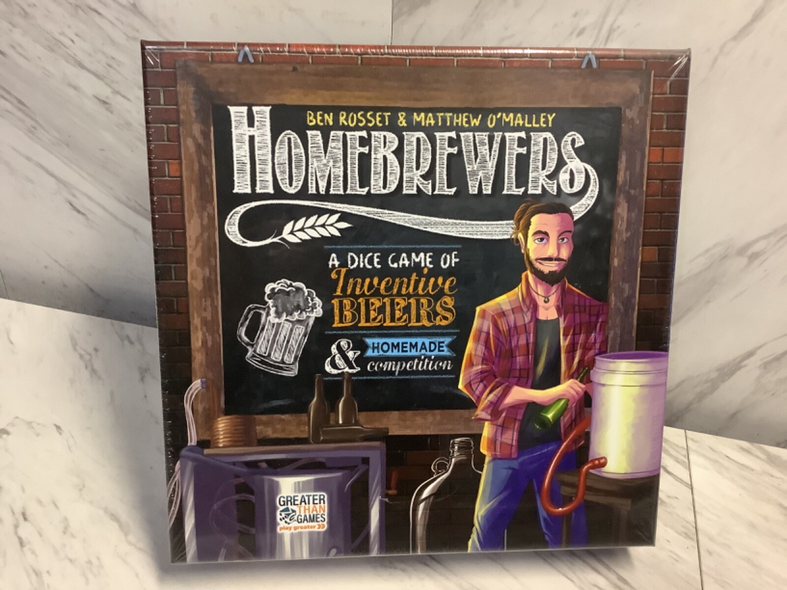 HOMEBREWERS Board Game BRAND NEW Greater Than Games DICE HATE ME STUDIO