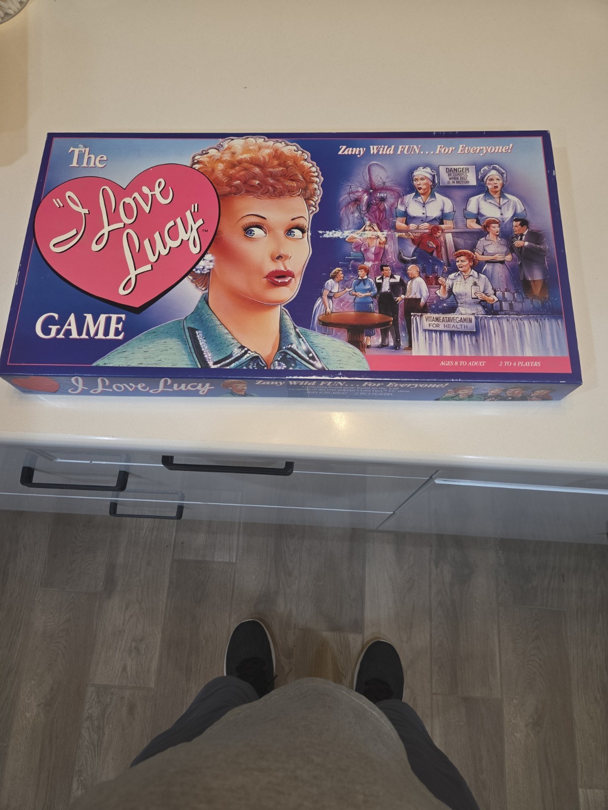 VINTAGE The I Love Lucy Board Game COMPLETE Talicor 1997 TV Show Lucille Ball