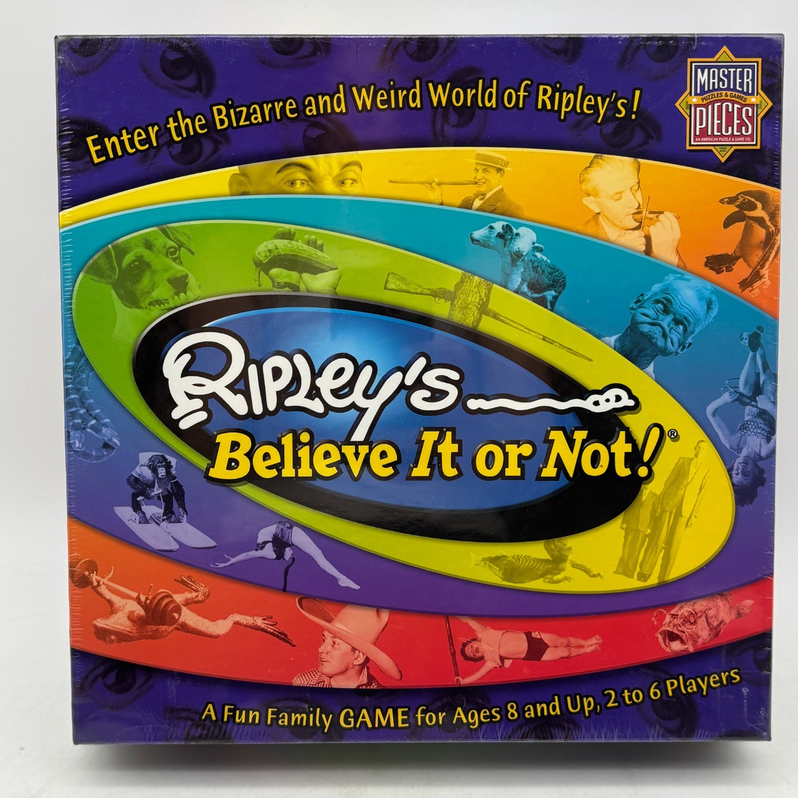 Ripley’s Believe It or Not Board Game SEALED MasterPieces 2006 Family Bizarre