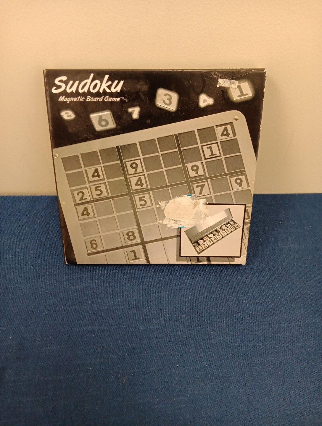 SUDOKU Magnetic Board Game 60-G7000 Complete With Sleeve And Numbers