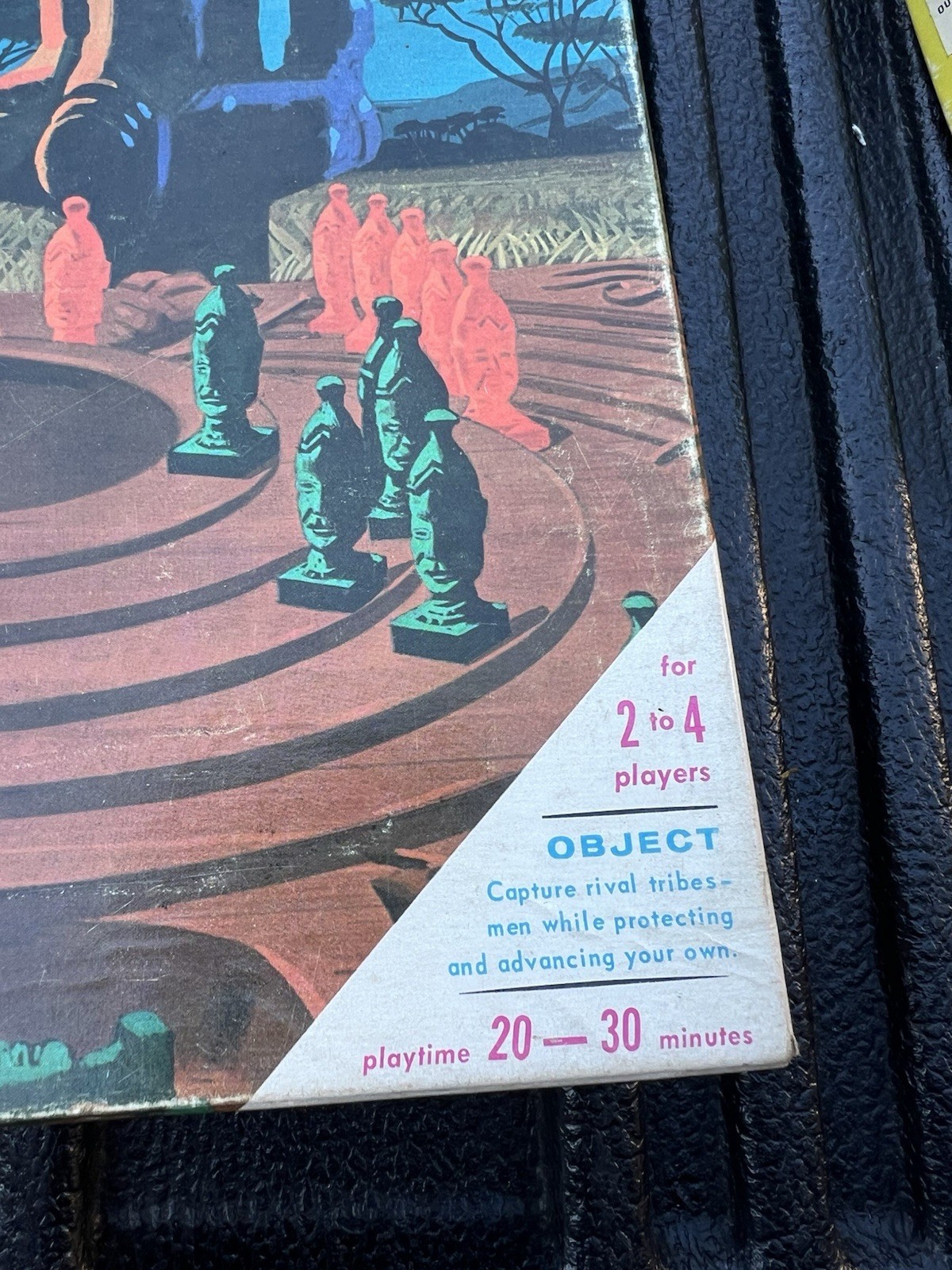wow NOS unused Milton Bradley Swahili Board Game 1968 Made in USA – 8+ up