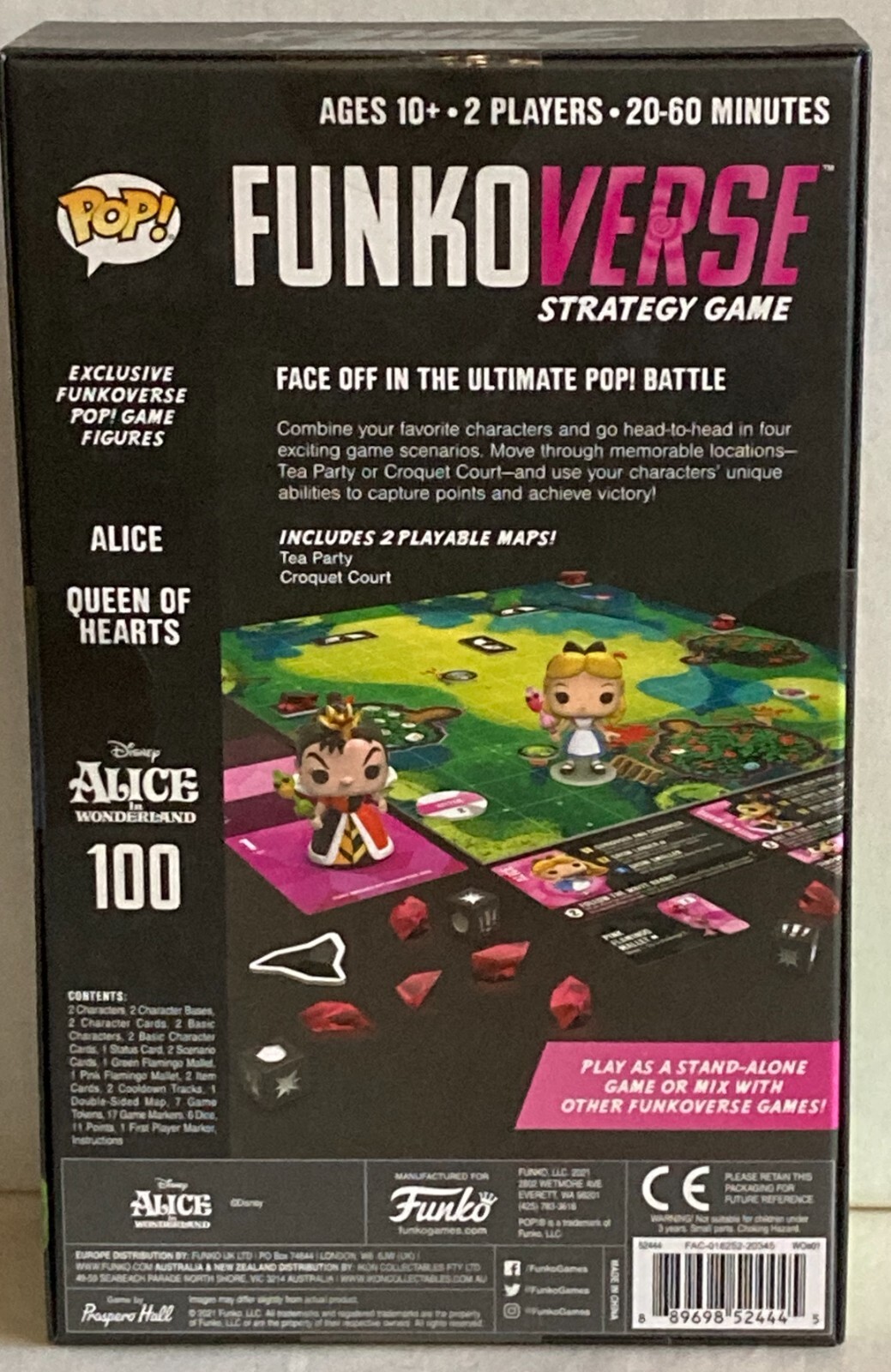 Pop! Funkoverse Alice in Wonderland NEW