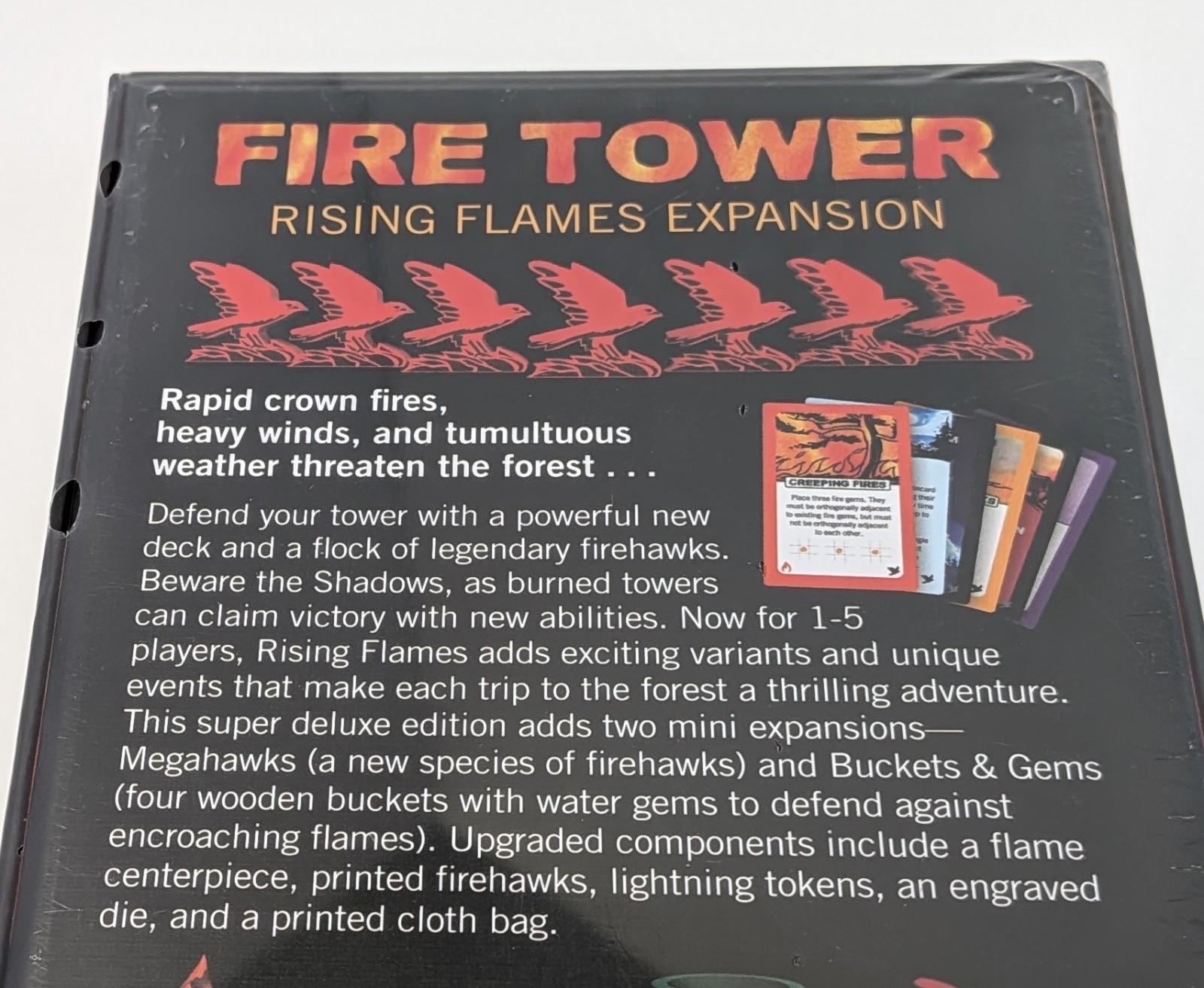 Fire Tower Rising Flames Expansion Super Deluxe Edition Runaway Parade Games New