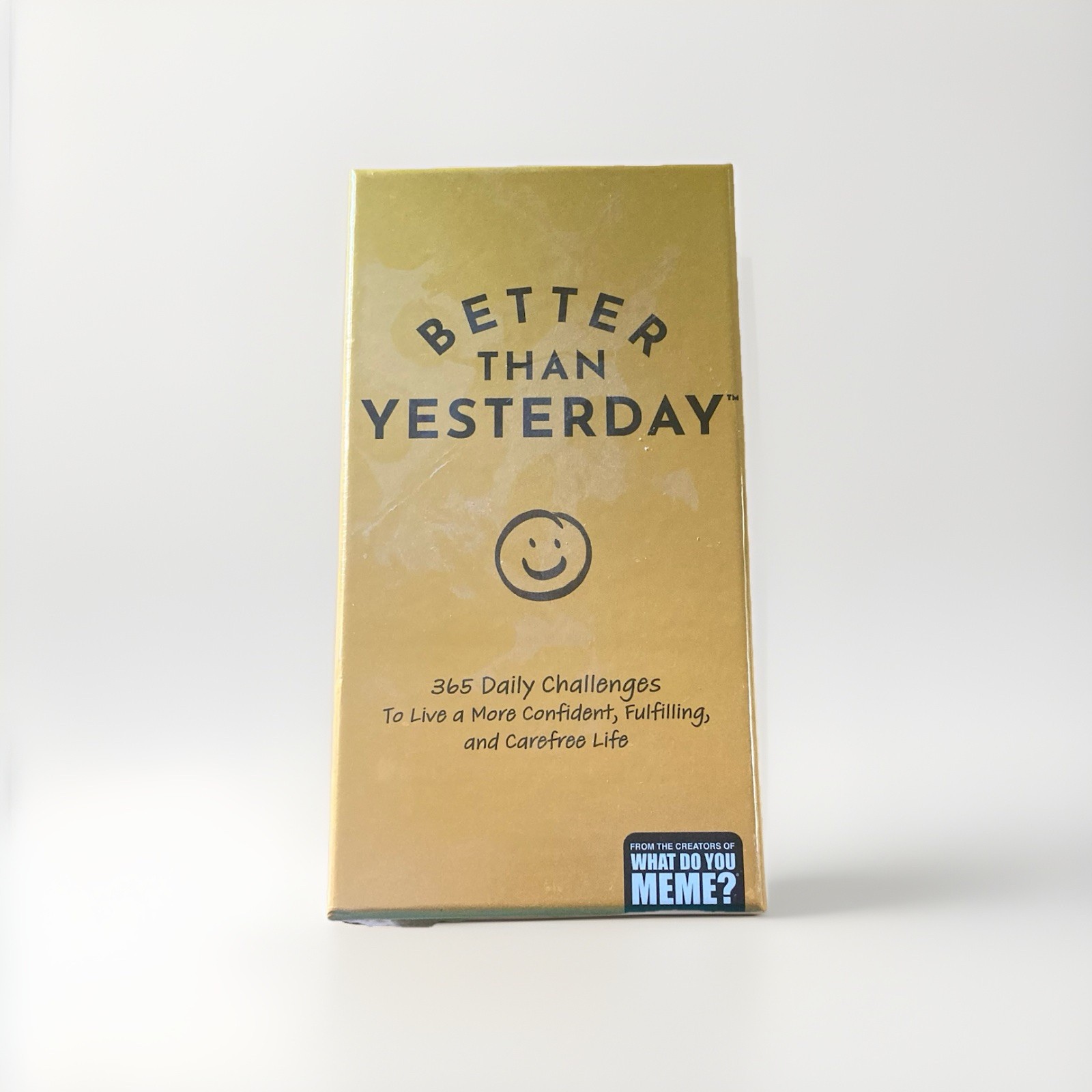 Better Than Yesterday 365 Daily Challenges Life Fullfilling Game NEW Sealed