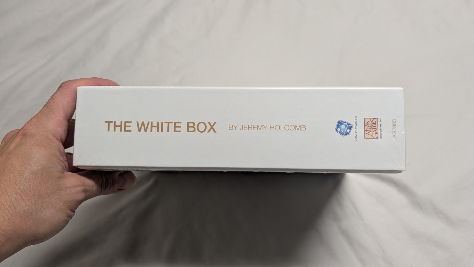 The White Box Board Game Design Kit Hardcover NEW Factory Sealed Atlas Games