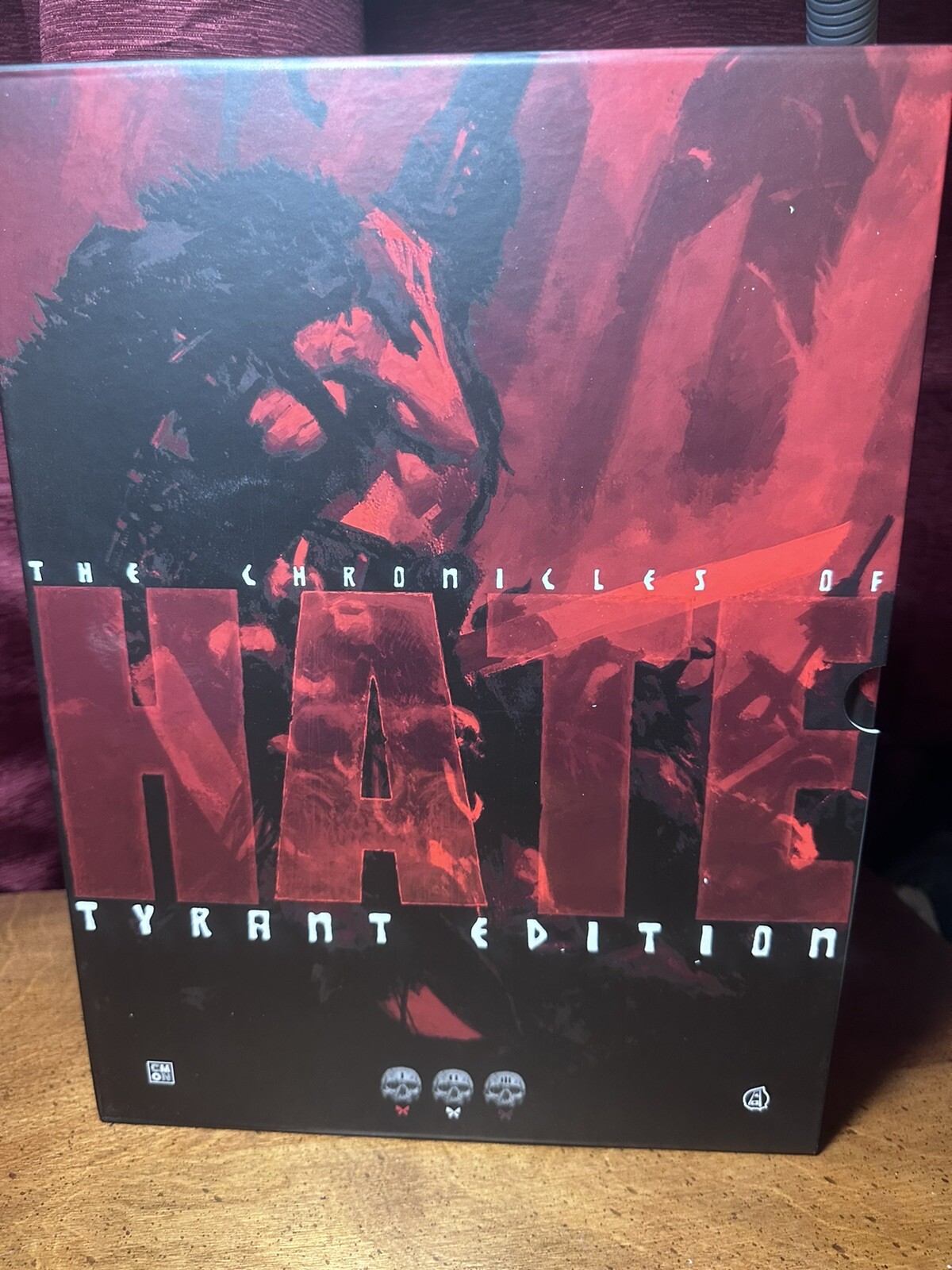 HATE Both The Comic Book Tyrant Edition & Extras Vol 2 Kickstarter CMON In Hand