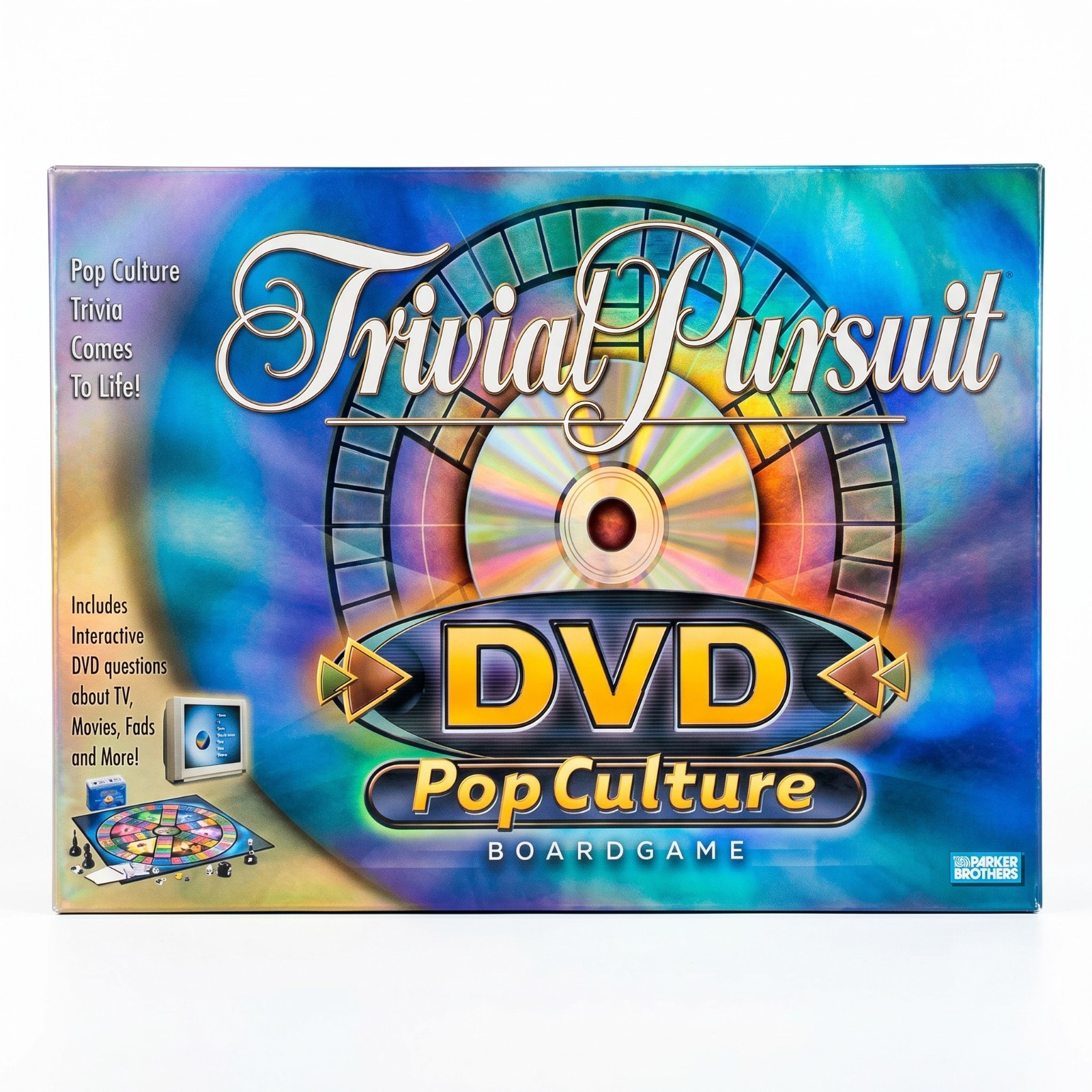 Trivial Pursuit DVD Pop Culture Game 2003 Sealed Board Game Trivia Party