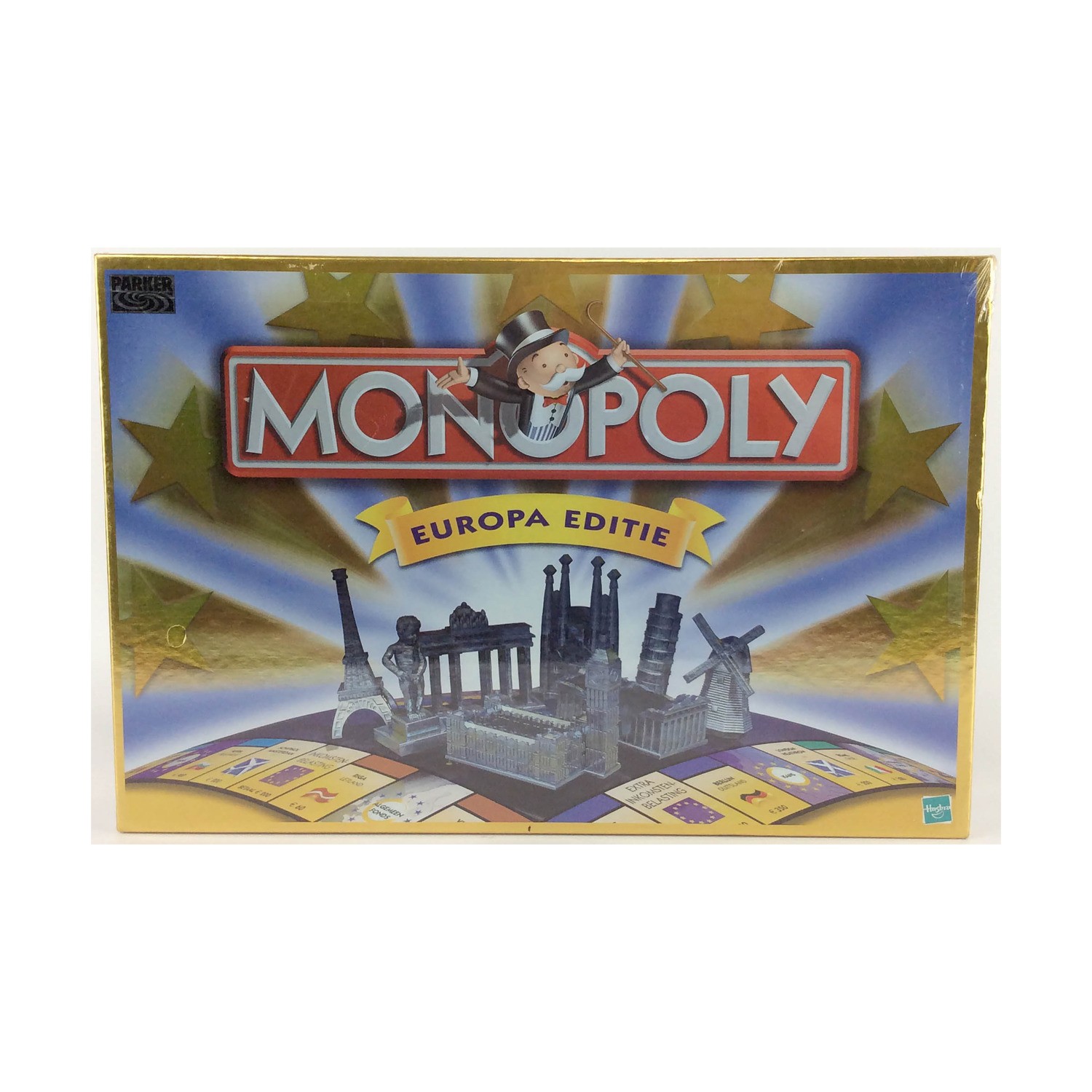 Parker Bro Geographic Monopo Monopoly – Europe Ed (Dutch Language Box SW (New)