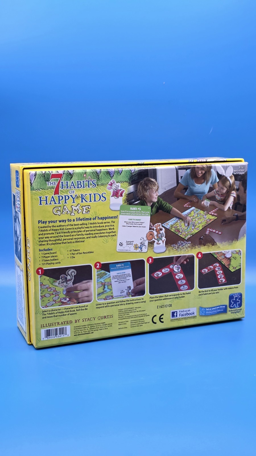 The 7 Habits of Happy Kids Board Game – Complete – Used
