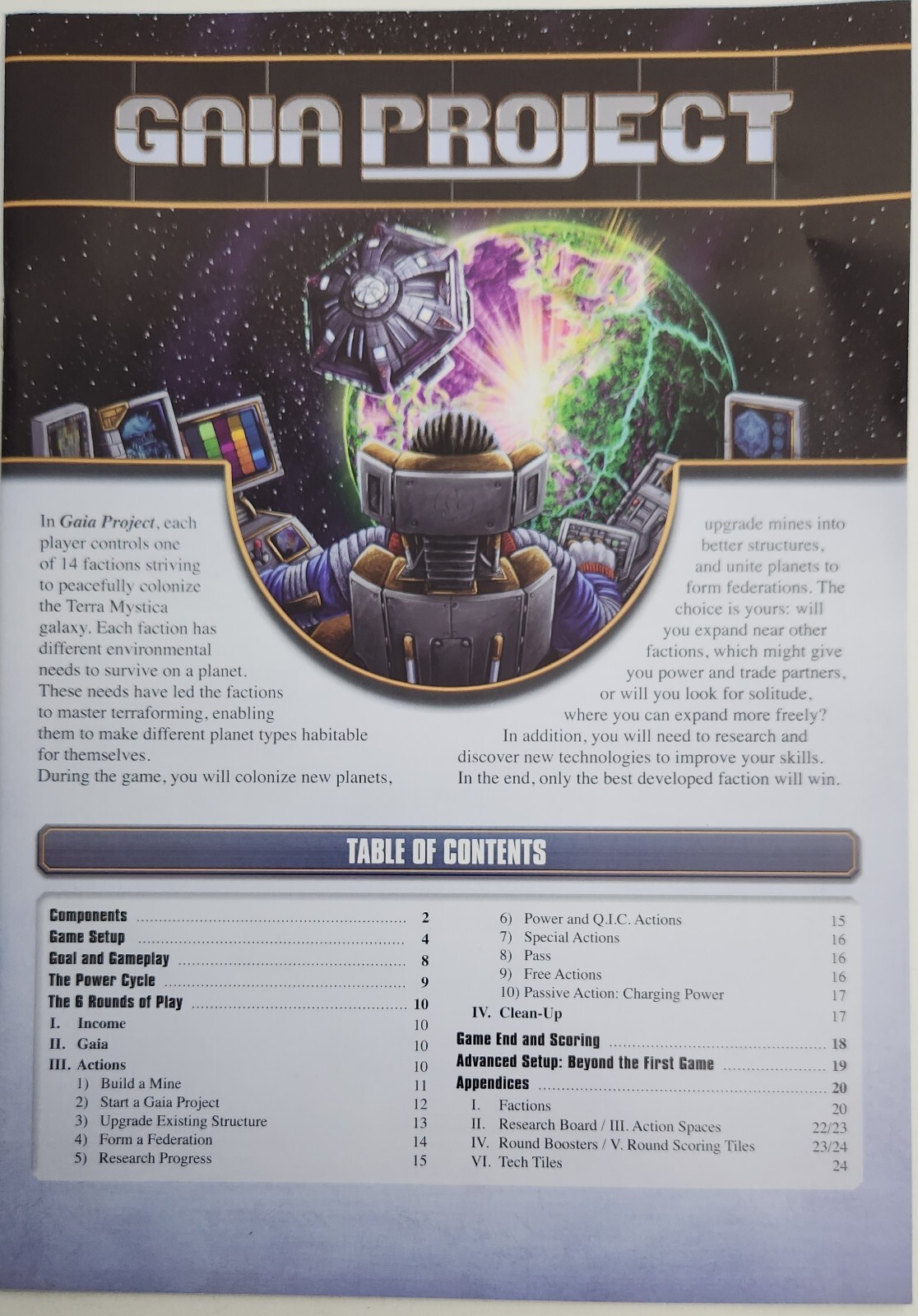 Gaia Project boardgame by Capstone Games SEALED