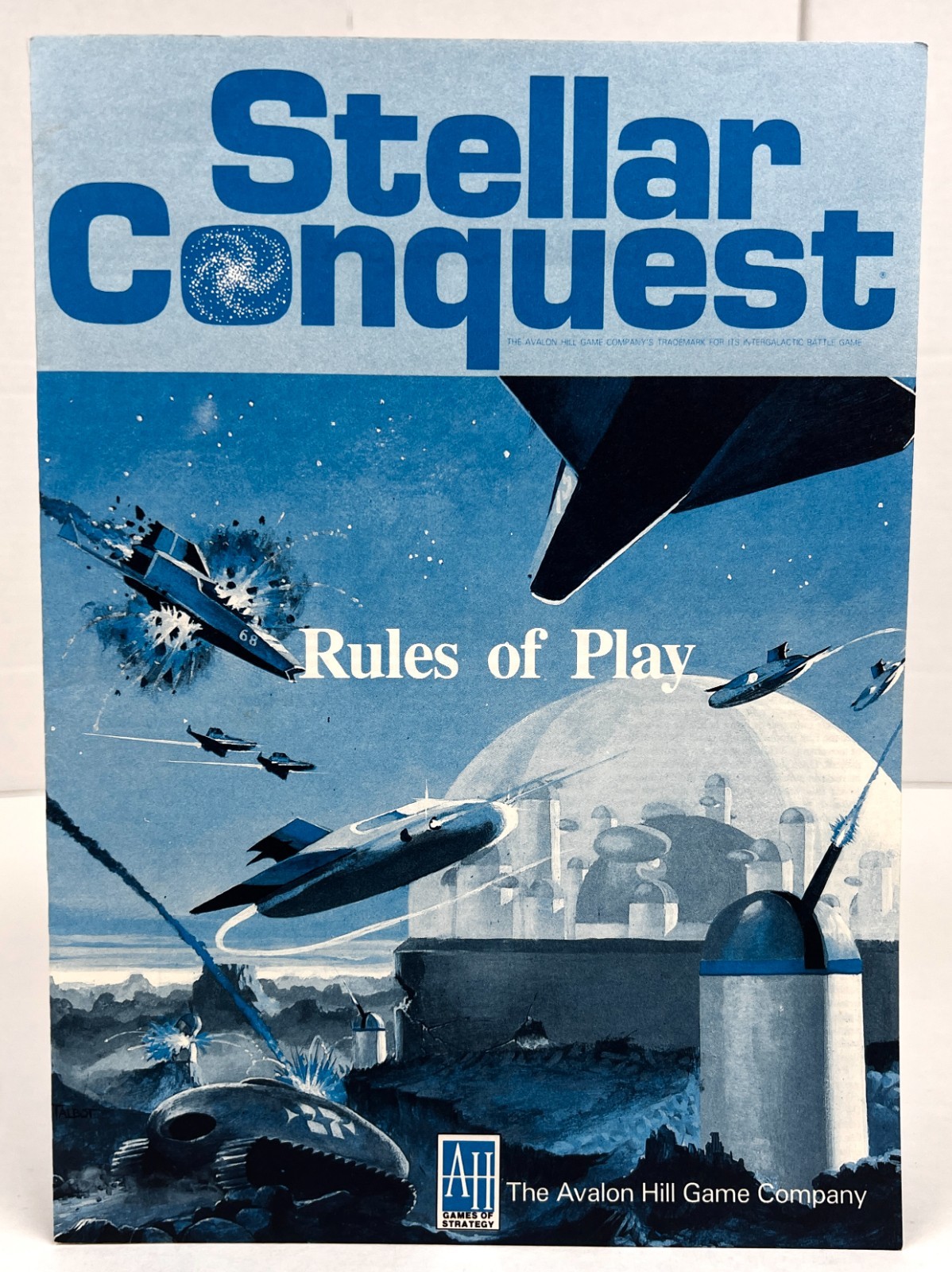 Vtg 1984 Avalon Hill Stellar Conquest Rules of Play Instructions Book Parts