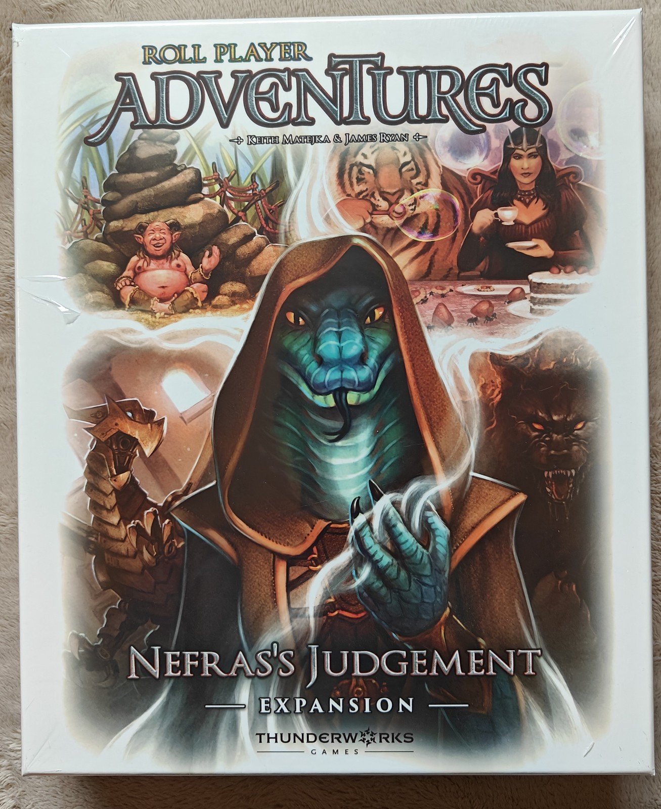 Roll Player Adventures and Nefra’s Judgement Board Game
