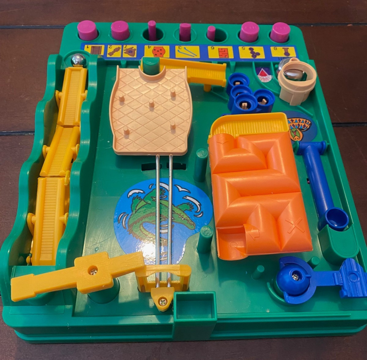 Snafu Tomy Screwball Scramble Run Yourself Ragged Marble Maze Vintage Incomplete