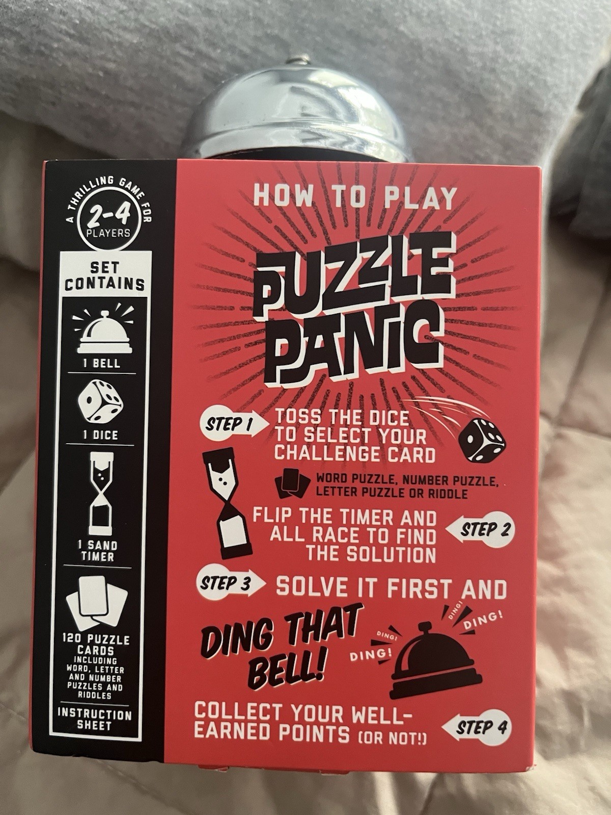 NEW Puzzle Panic Fast-Paced Puzzle Game – (Ages 12+)