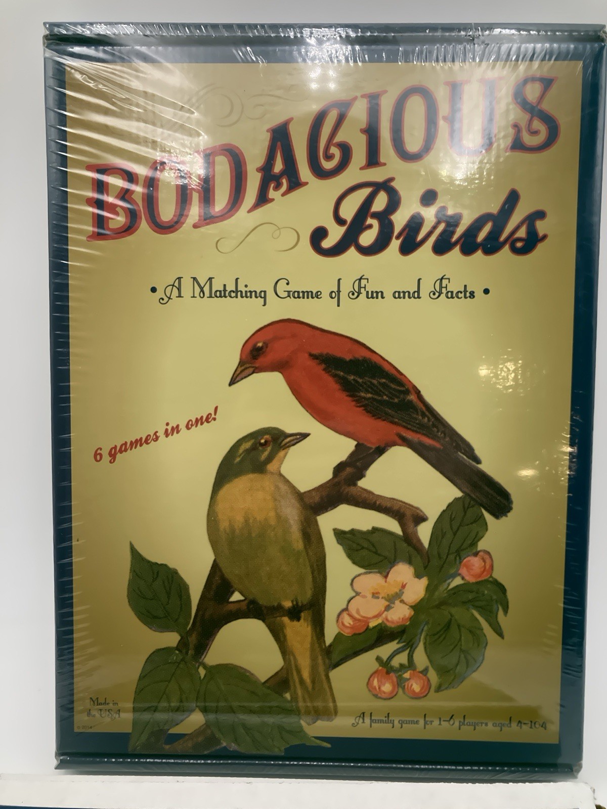 Bodacious Birds Board Game w Expansion Pack RARE Independent Retired, 13 in 1