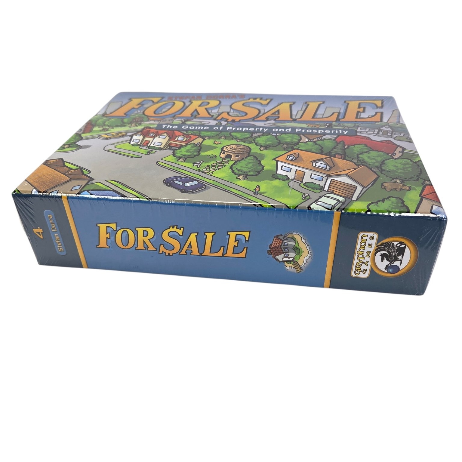 For Sale Game of Property 3-6 Players Ages 8+ Cardboard 2017 Eagle-Gryphon Games