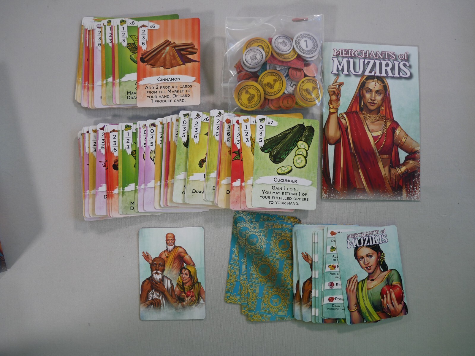 Merchants of Muziris Board Game Card Game Kolossal Games