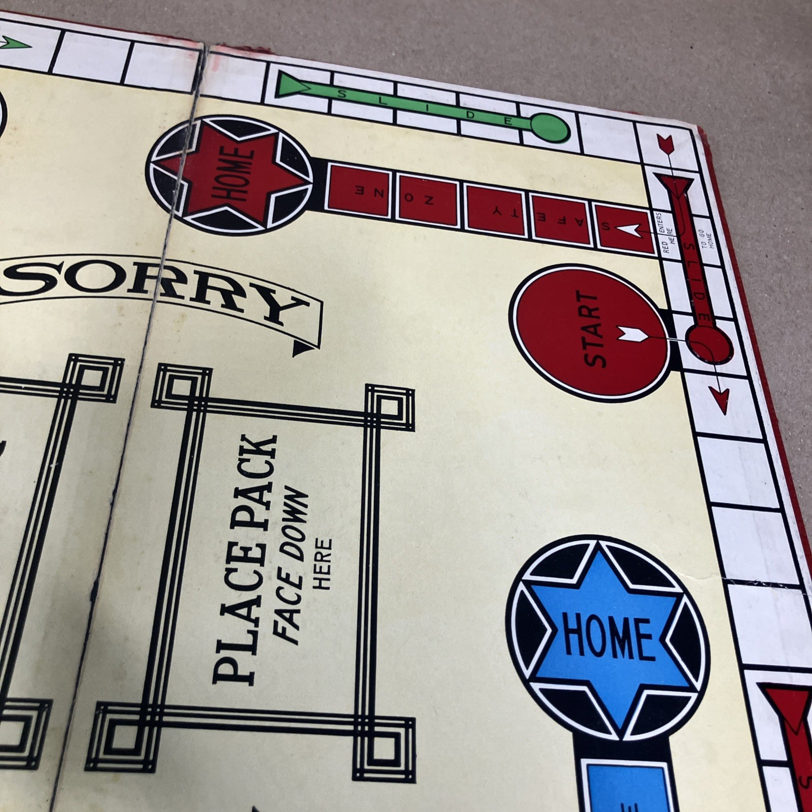 1930’s? The Fashionable English Game “Sorry”! RARE! See Pics! Board Only