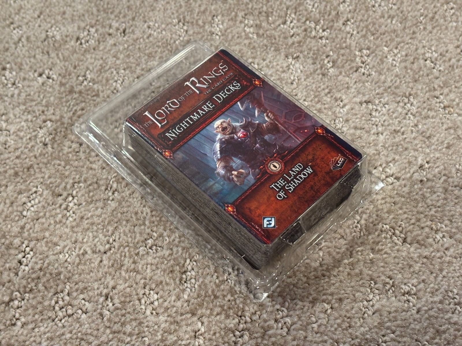 Lord of the Rings LCG: The Land of Shadow Nightmare Deck Card Game Expansion New