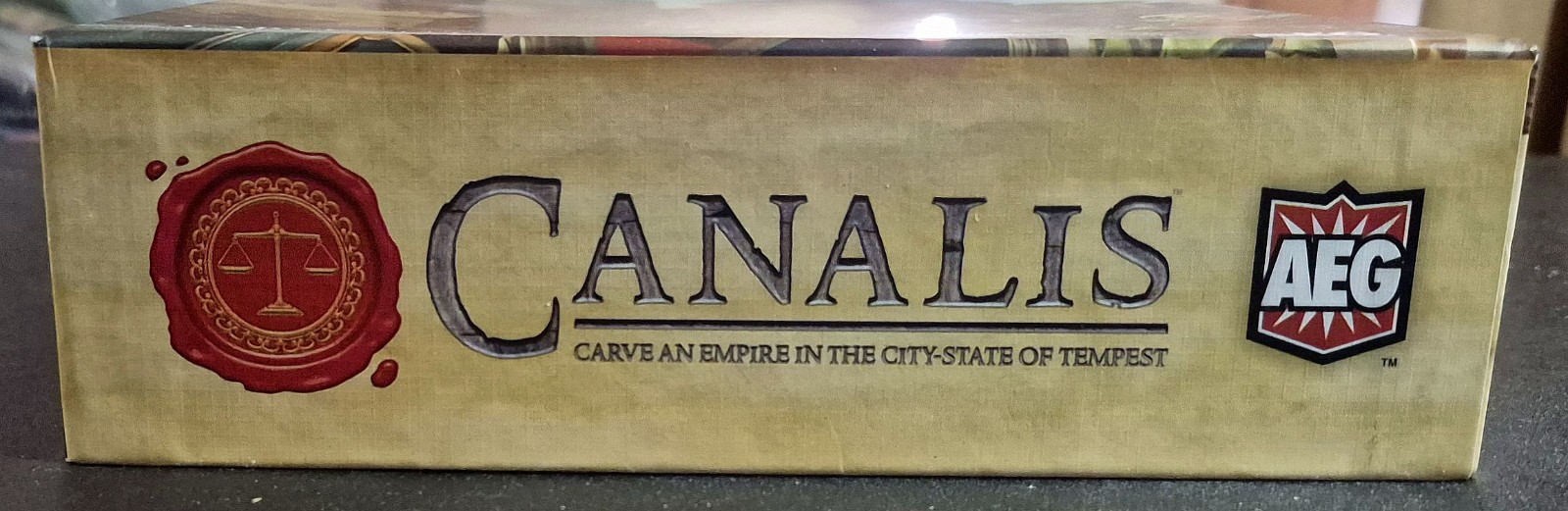 Canalis A Tempest Board Game 2013 Alderac Entertainment Group Open Excellent Cnd