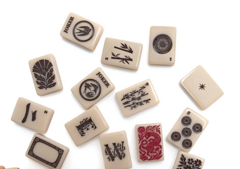 Haus No. 88 Stone & Ink Inspired American Mahjong Tiles
