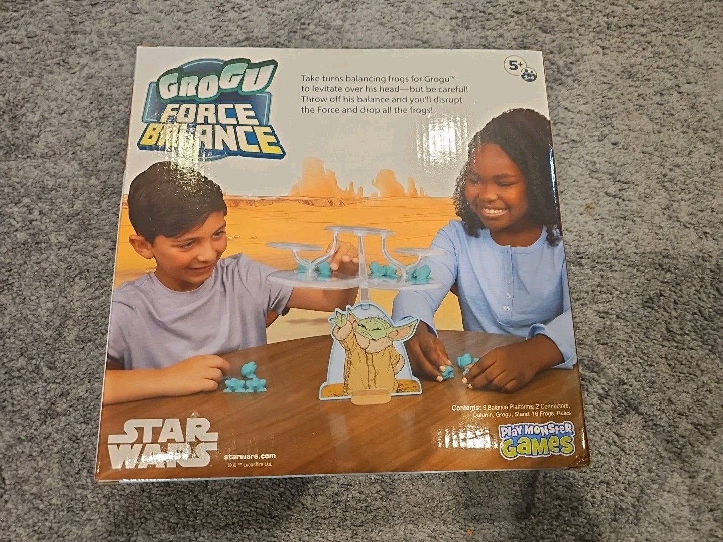 Star Wars Game Disney GroGu Force Balance Yoda Play Monster Game Balance Frog