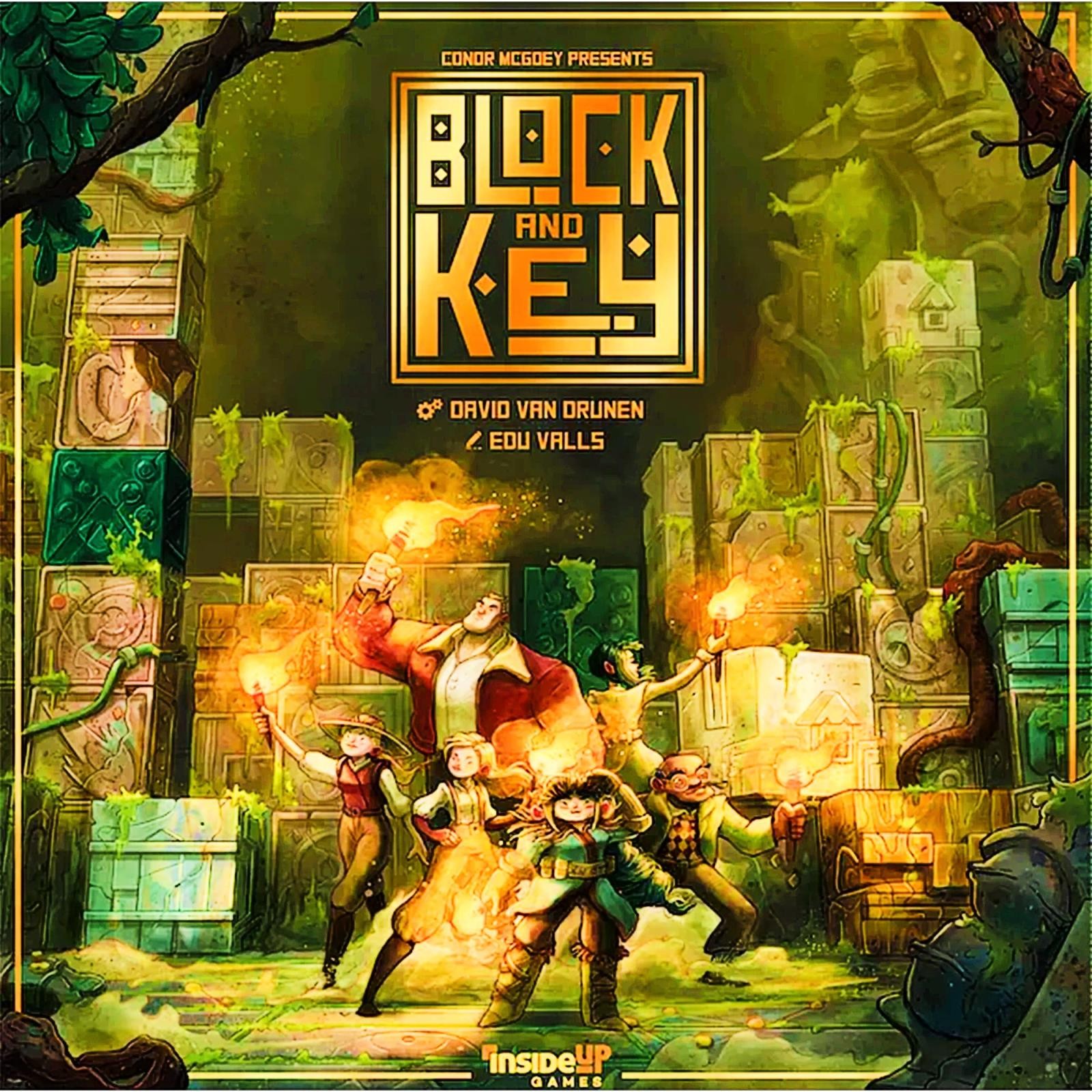 Block and Key Deluxe Kickstarter Edition by Inside Up Games – SEALED