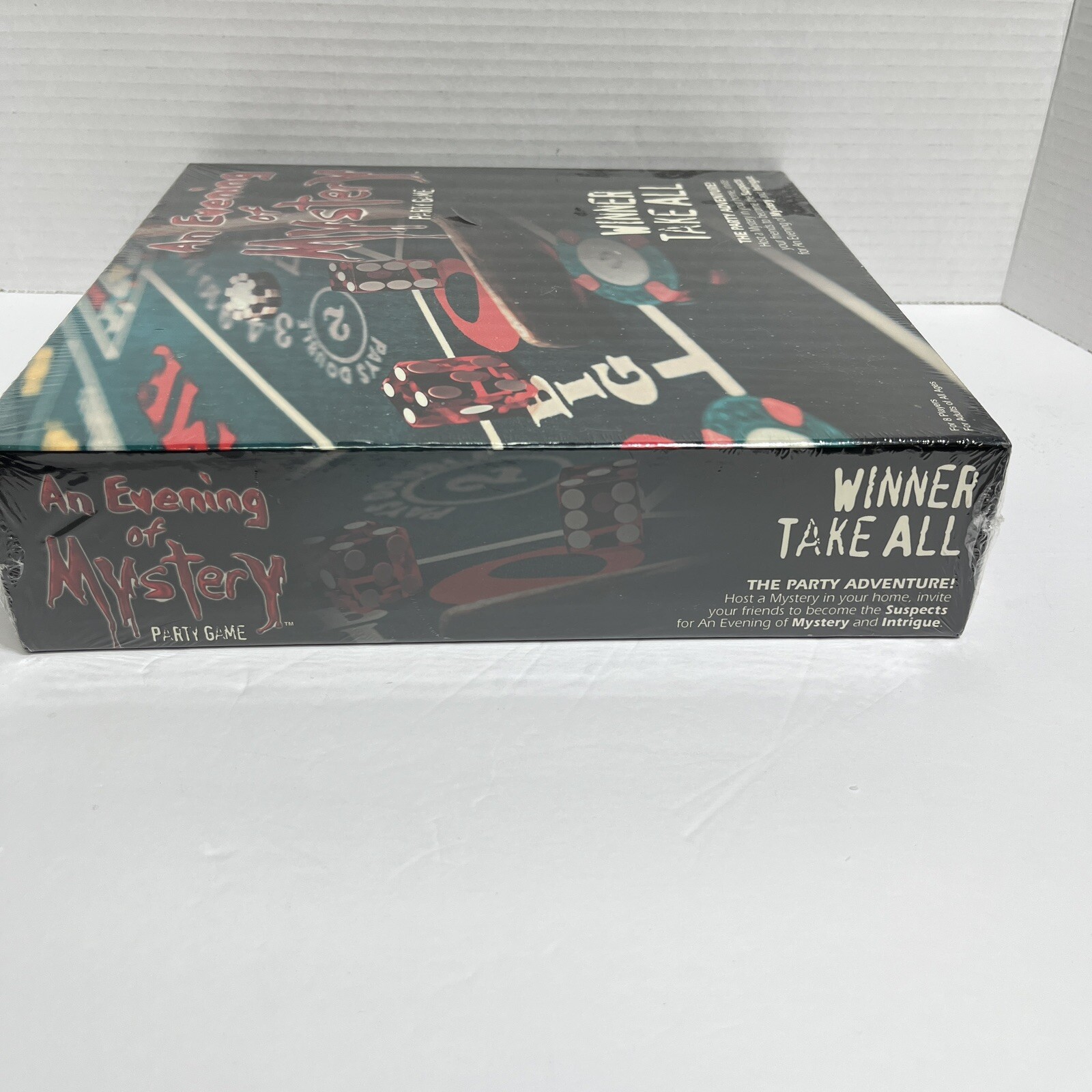An Evening of Mystery Party Game Winner Take All 8 Adult Players – NEW SEALED