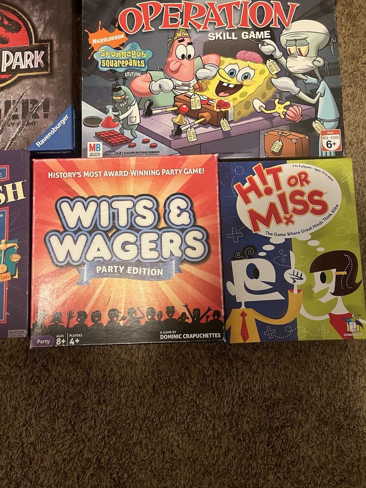 Board & Card Games Bulk Lot Of 12 Games