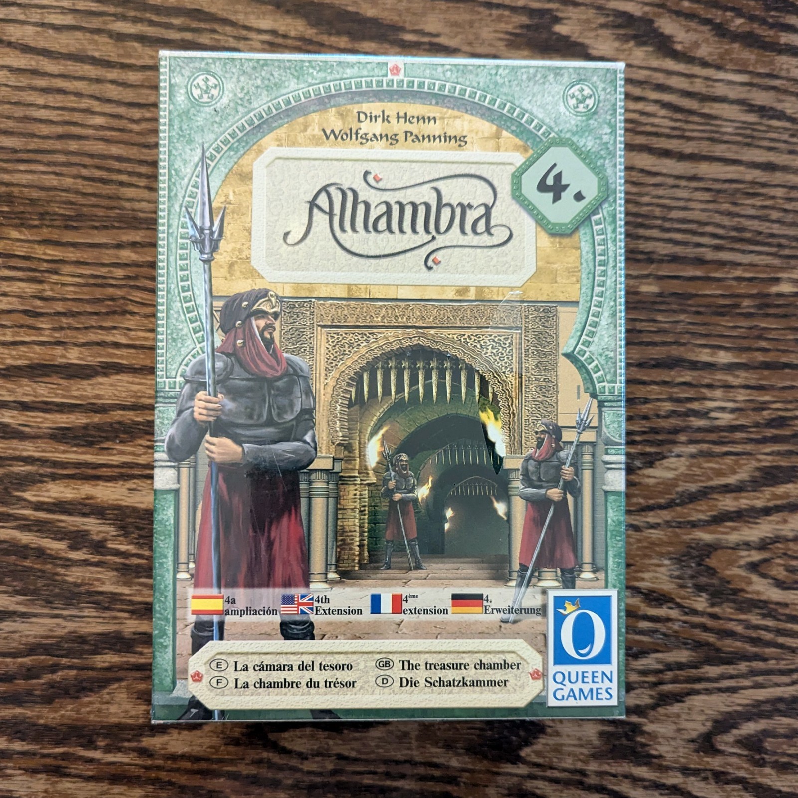 Alhambra 4 Extension | Queen Games by Dirk Henn & Wolfgang Panning NEW/SEALED